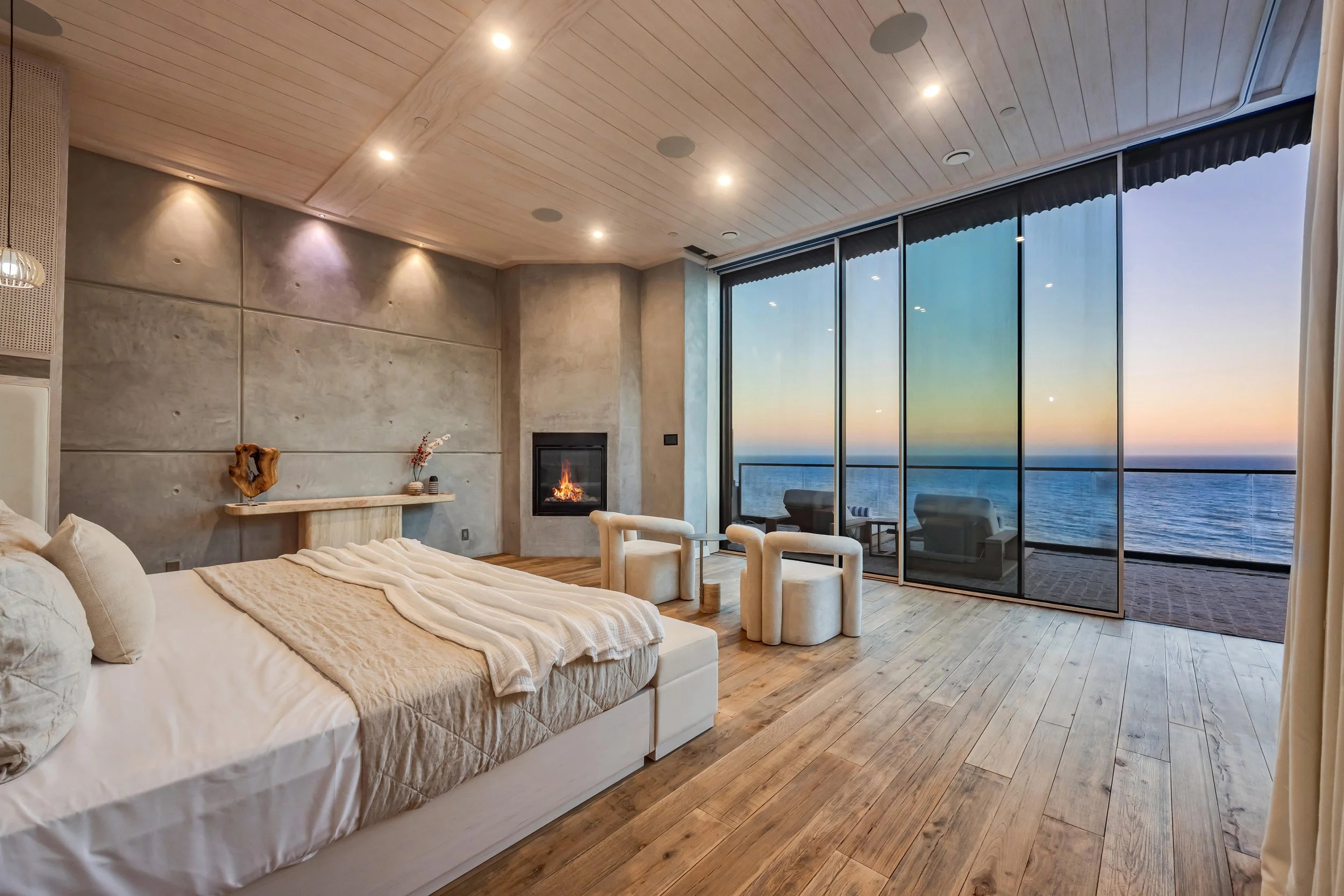 Master Bedroom Twilight Magma Blue Studios