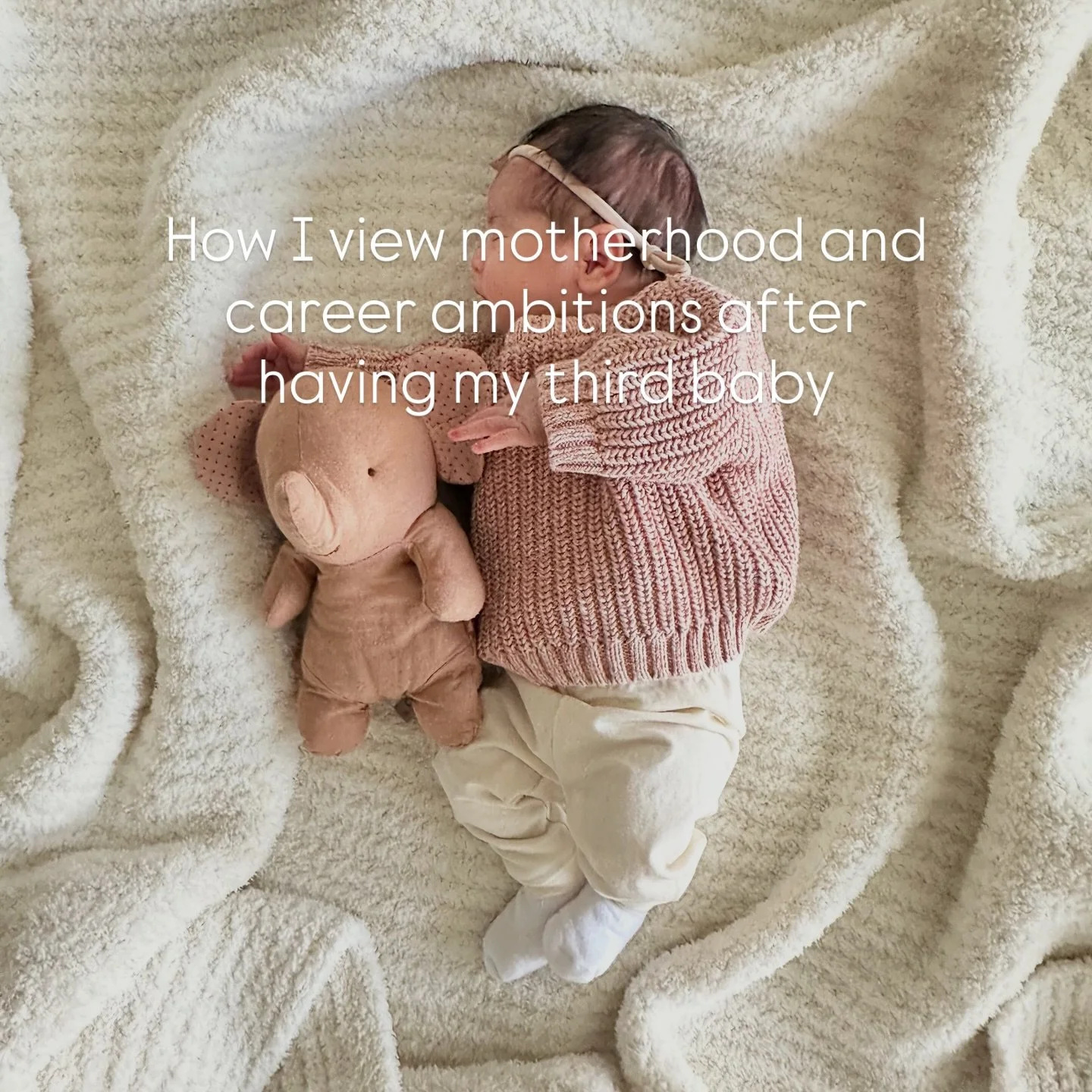 To the mom holding a new baby and rethinking her career ambitions, I am you 🫶🏼

#workingmom #motherhoodunplugged #postpartum #momof3