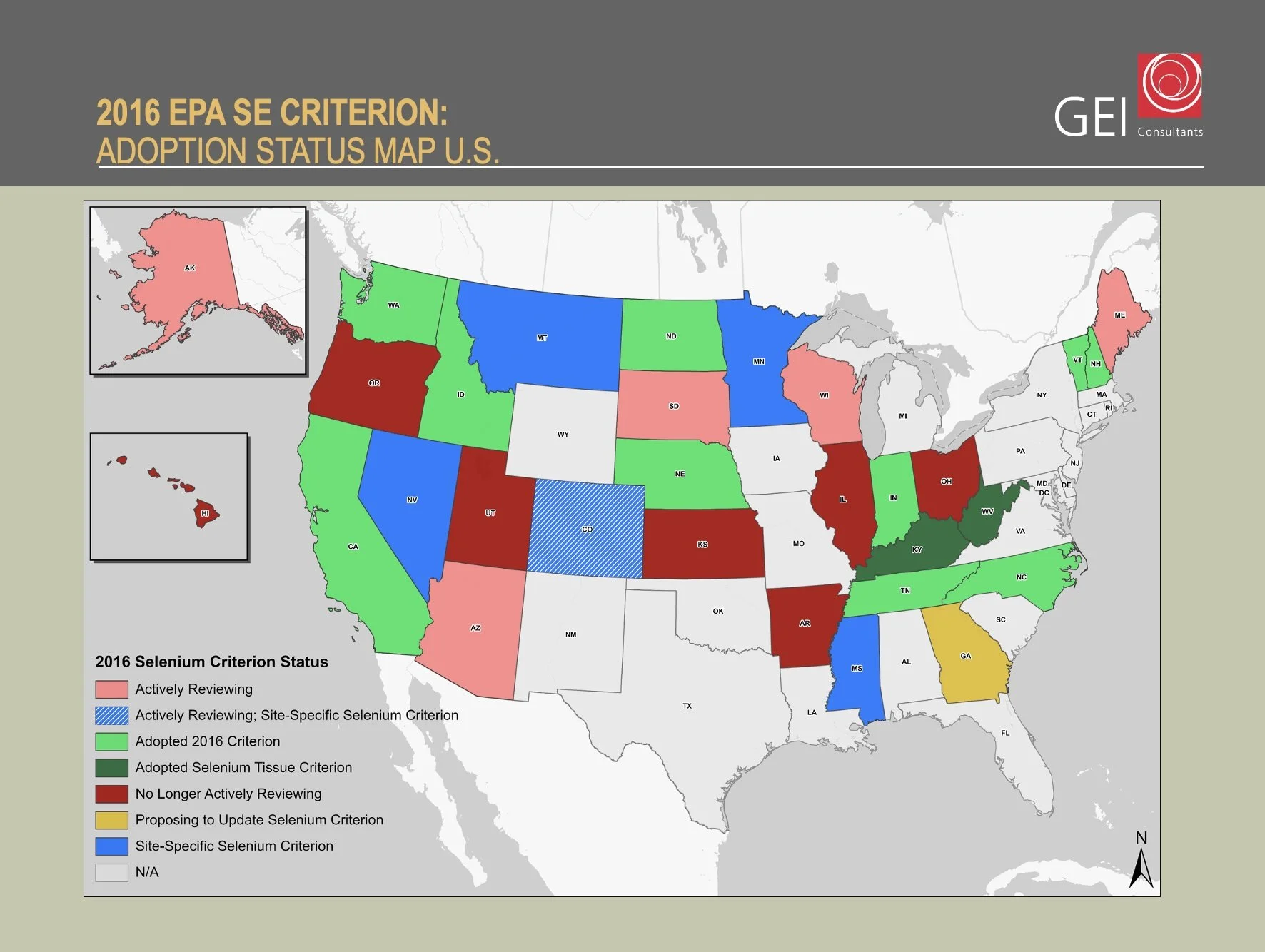 US Selenium Criterion