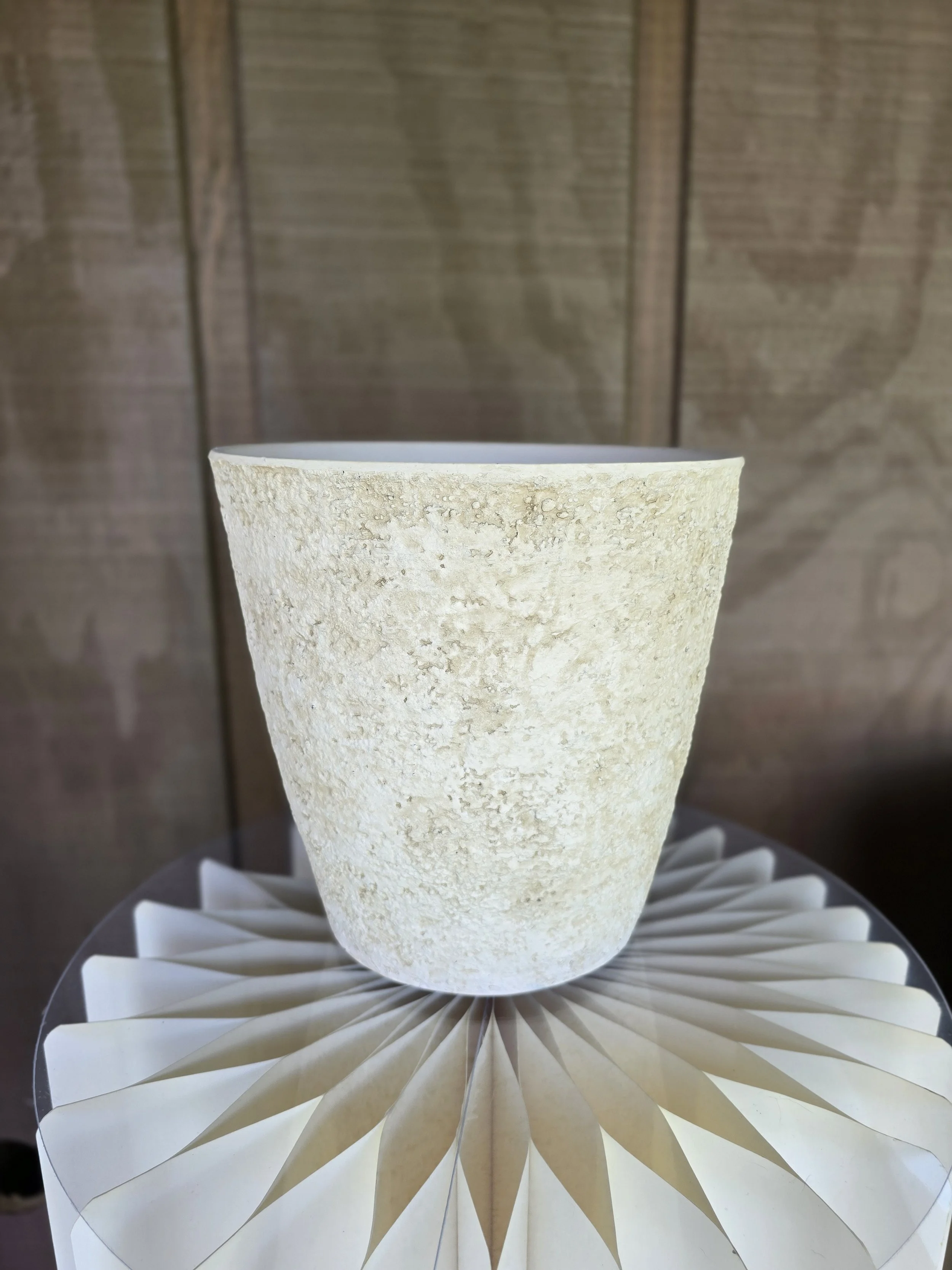 Faux stone vase (set of 2)