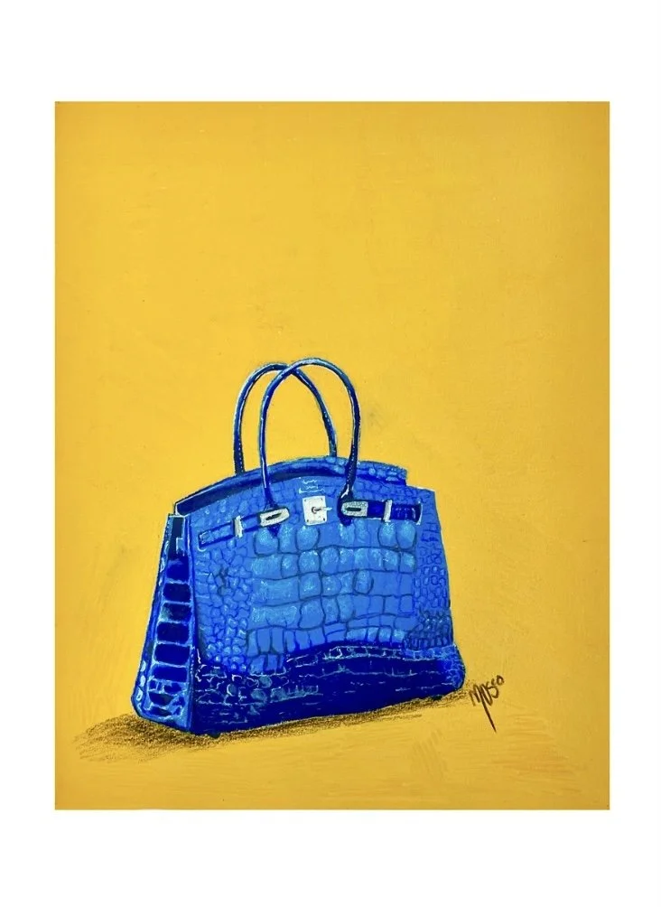 Blue Birkin Original