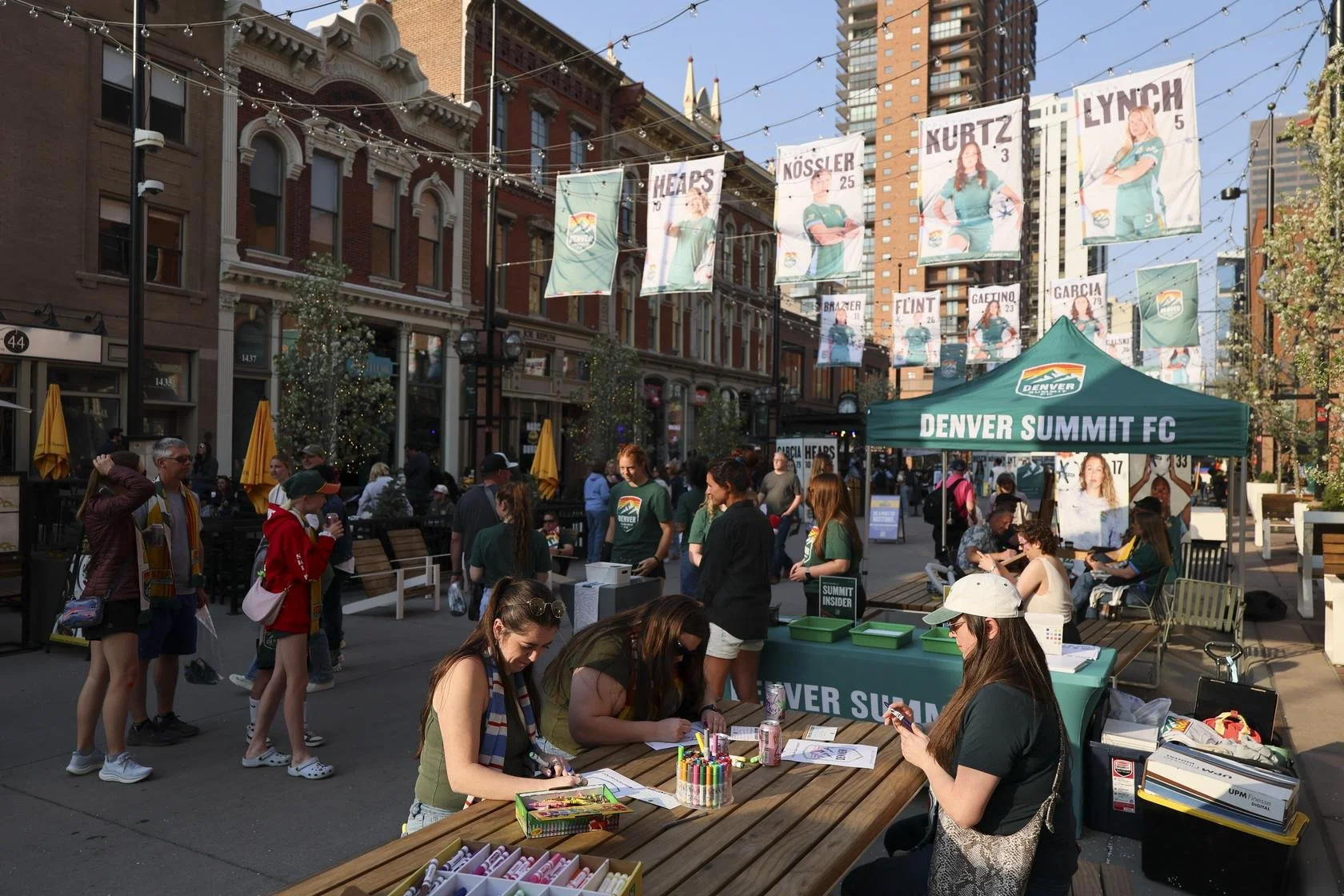 Denver Summit Fan rally