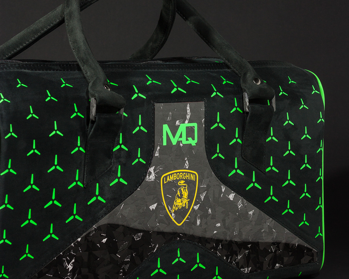 Custom bag with carbon fiber