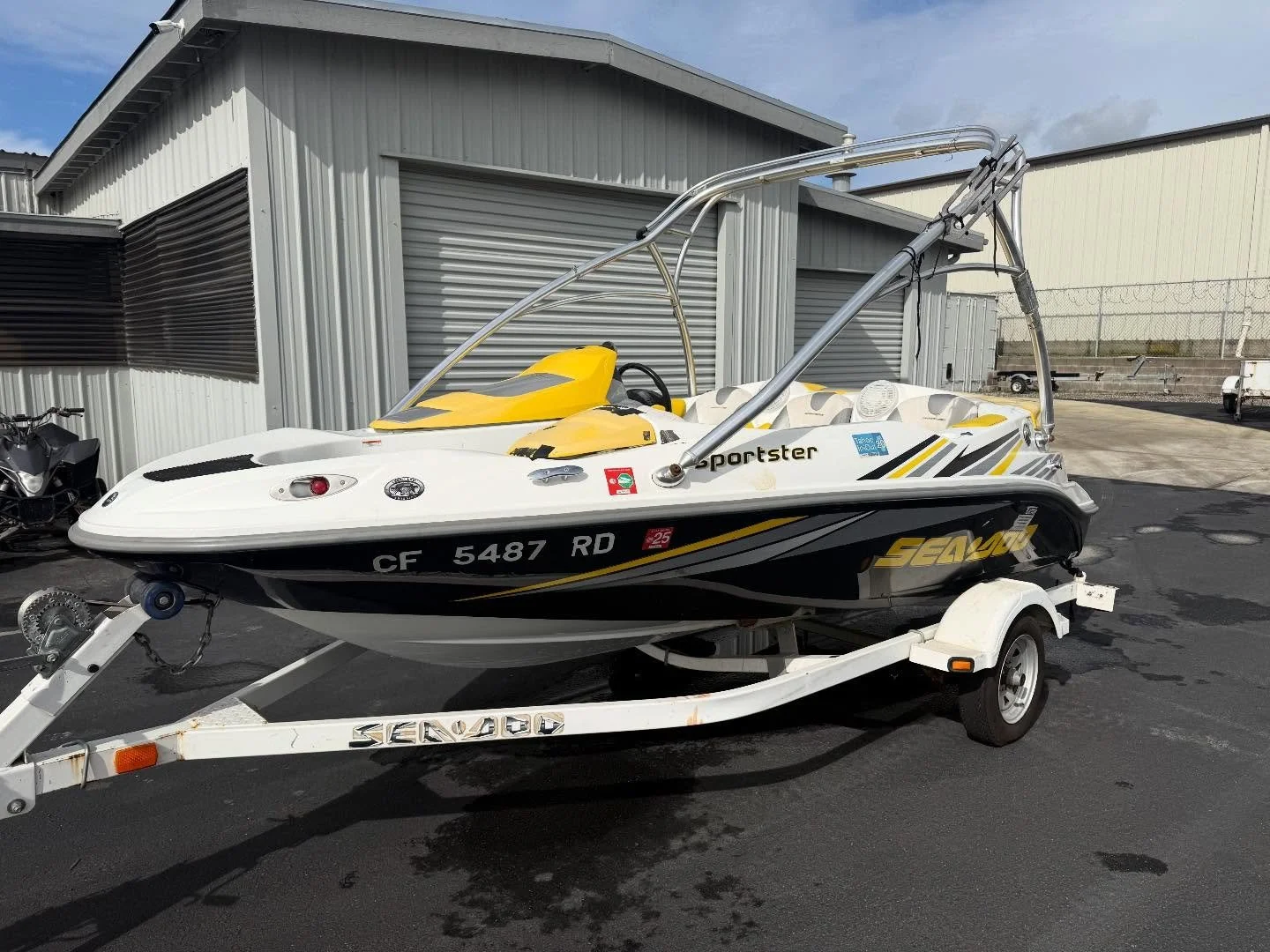 🚨NEW INVENTORY JUST DROPPED🚨

This 2005 Sea Doo Sportster 215 was just added to our inventory of used PWC for sale!

$9,500

178 hours on the display, engine just had a fresh in-house rebuild.

This Sportster is a great, reliable jet boat option. W