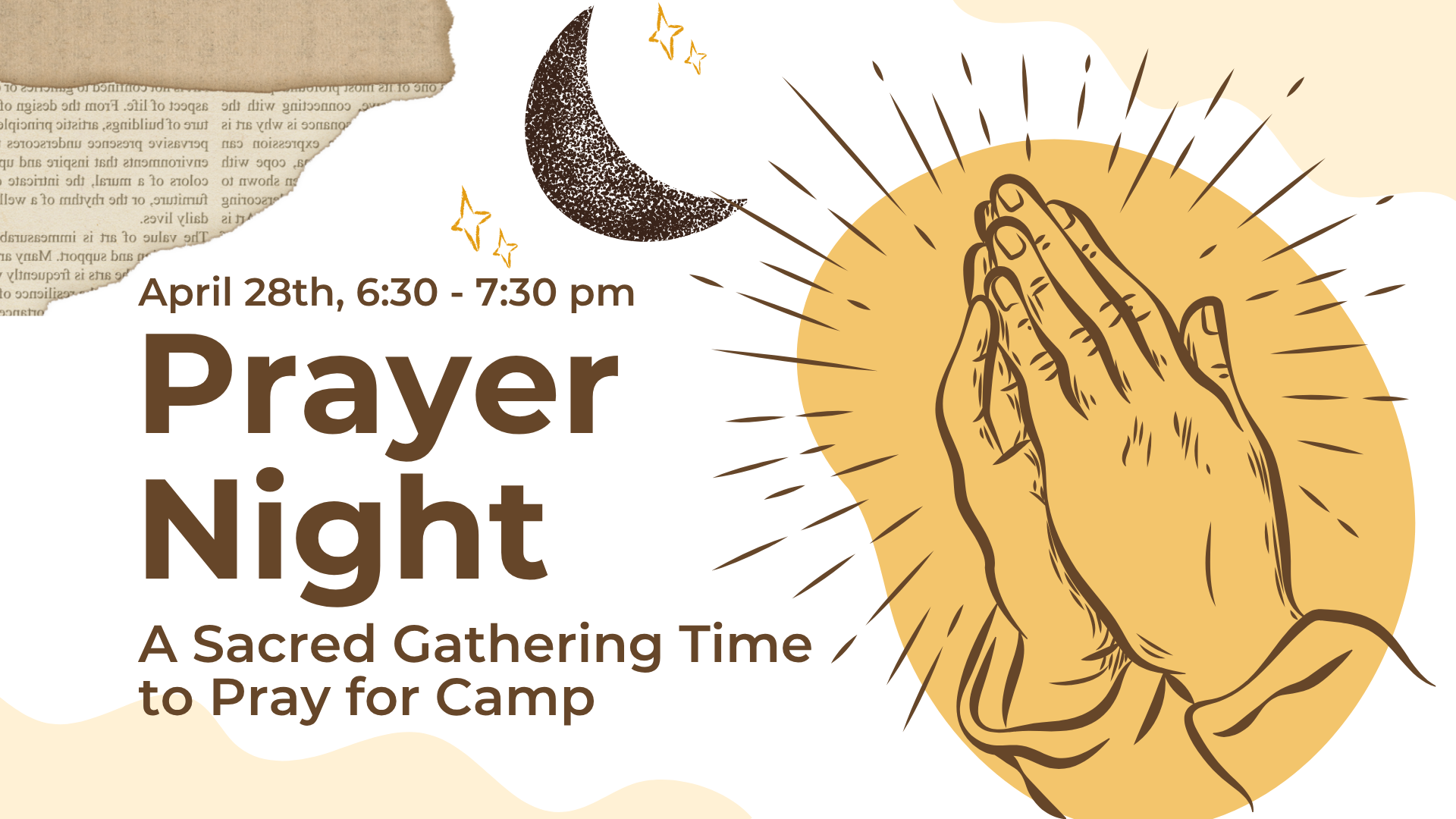 Camp Prayer Night