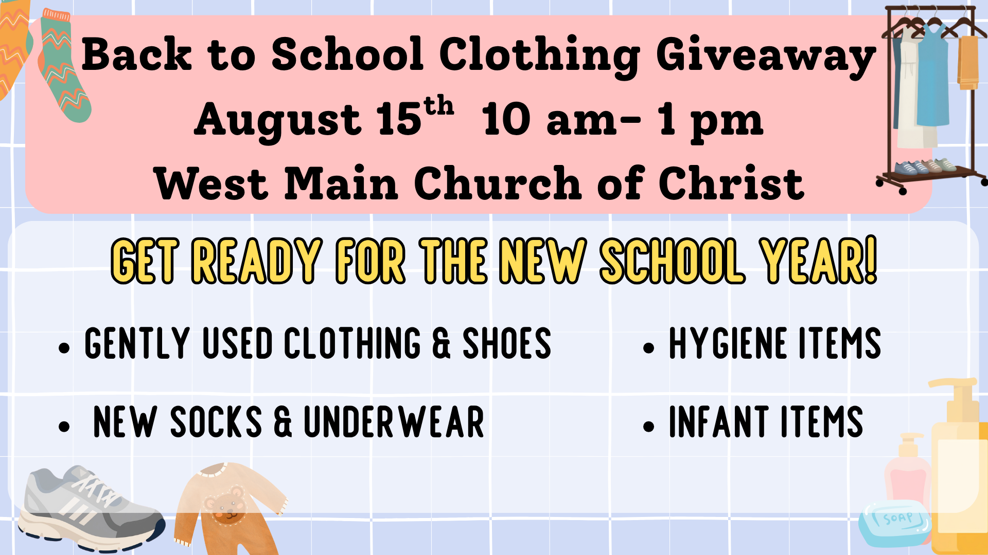 Back-to-School Clothing Giveaway