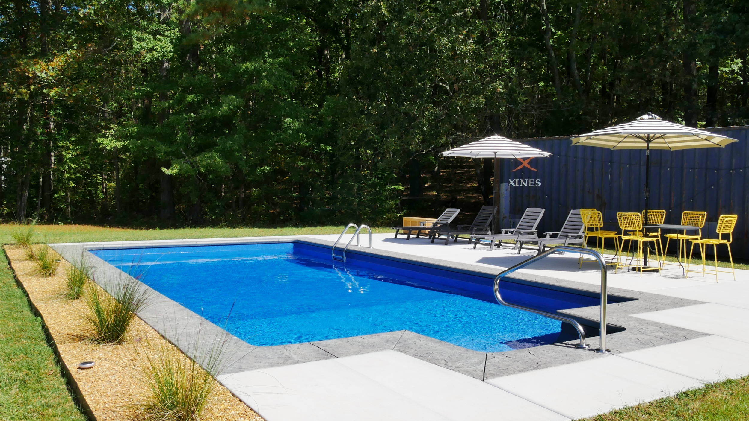 Rectangle Blue Granite