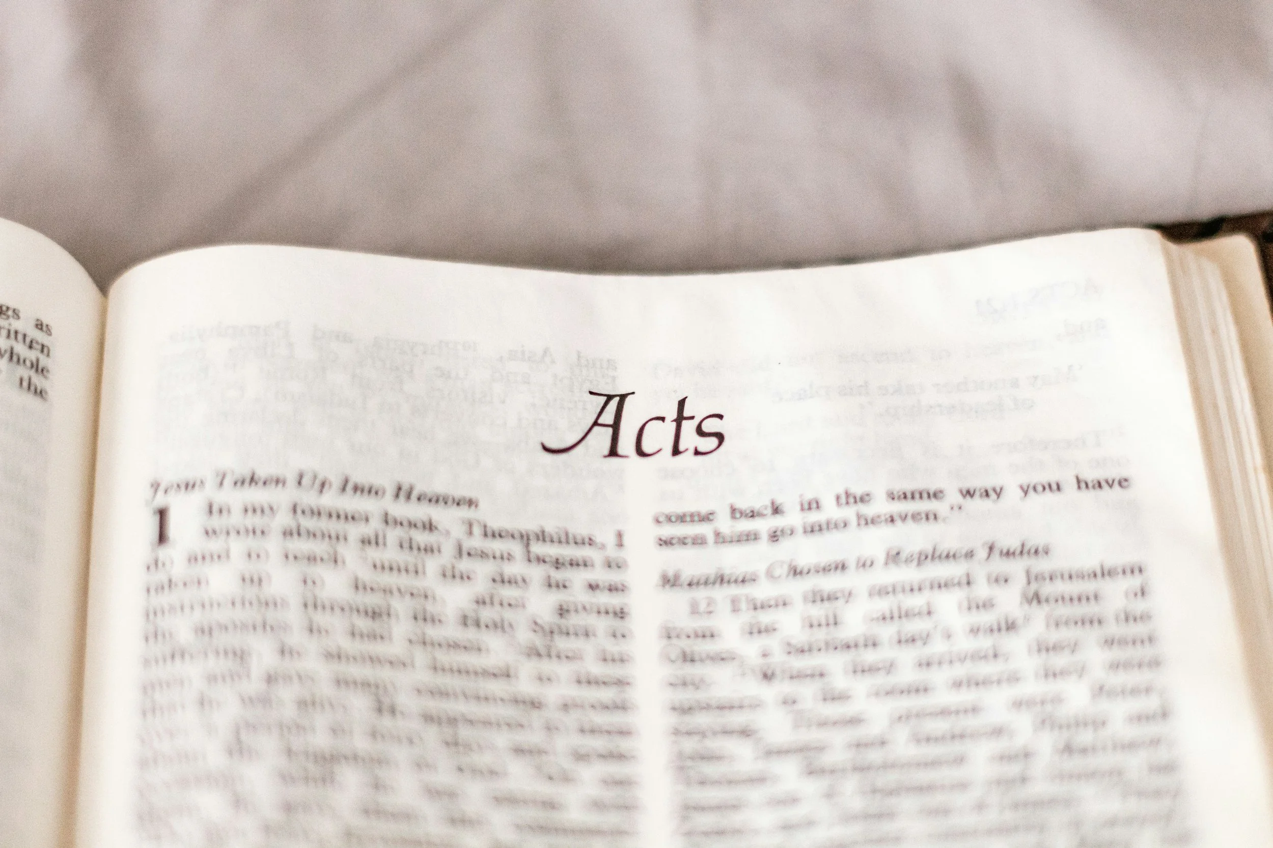 New Bible Study: A Journey Through the Book of Acts