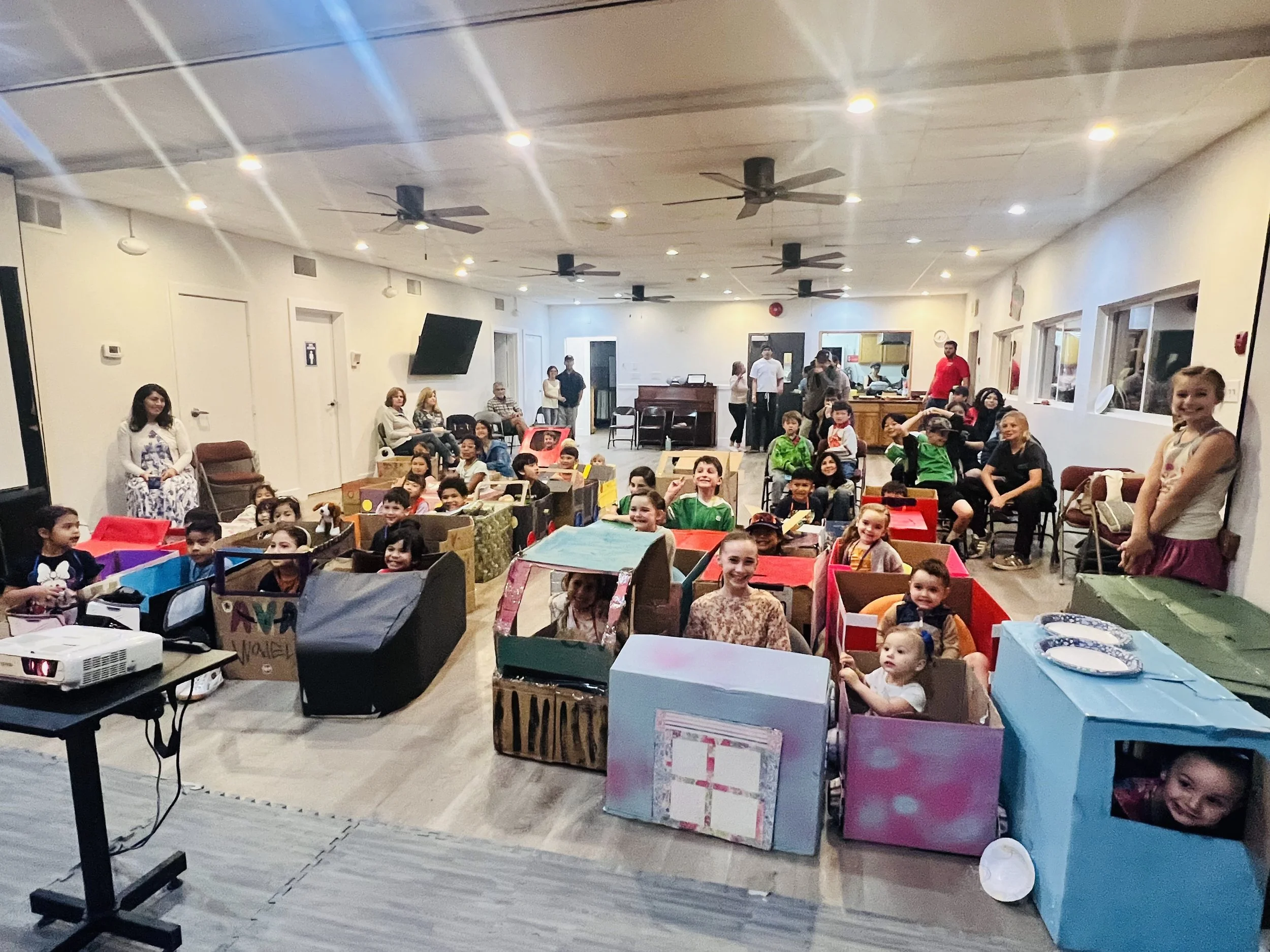 Drive-In Delight at Arbor Christian Fellowship: A Night of Faith, Film and Cardboard Cars