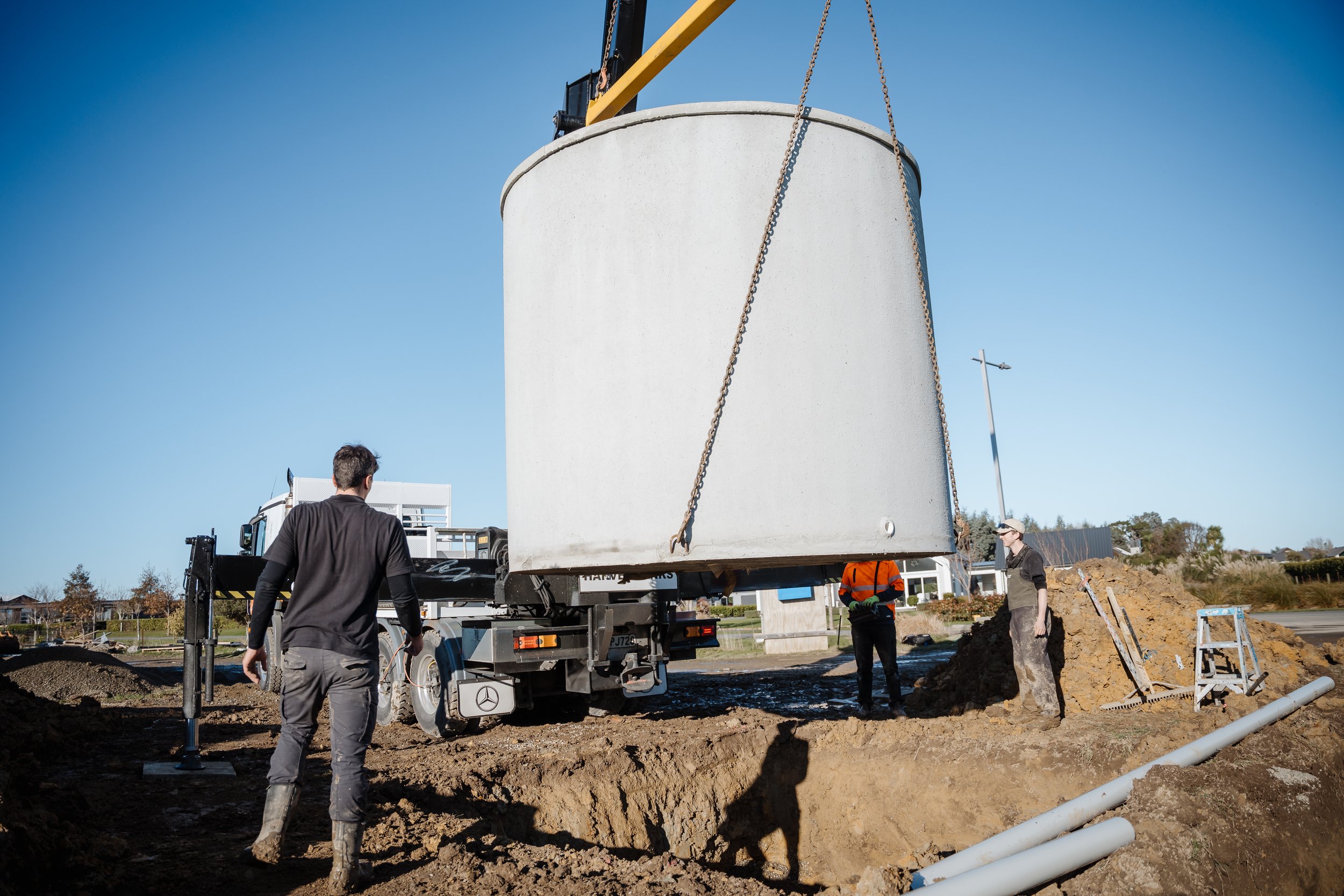 Rohan Mahon Plumbing & Drainlaying, Drainlayer southland, drainlaying southland, drainlayer Riverton, drainlayer Invercargill, new build drainlayer Southland, new build drainlayer Southland, concrete water tank installation southland, concrete water