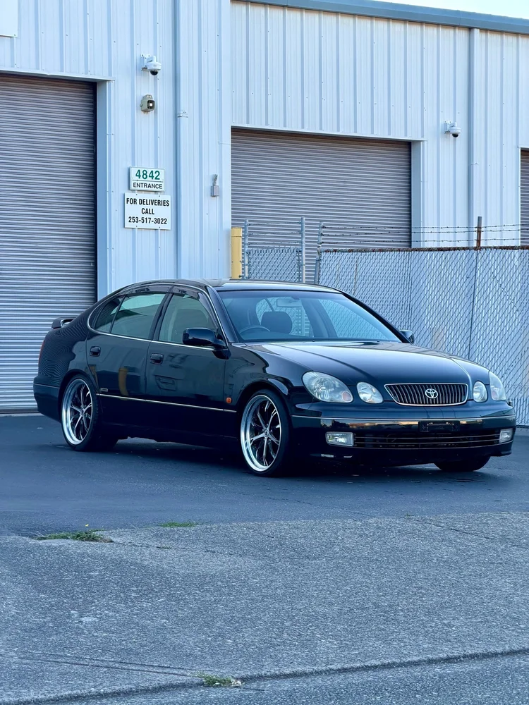 Black 2001 Toyota Aristo V300 Vertex Edition
