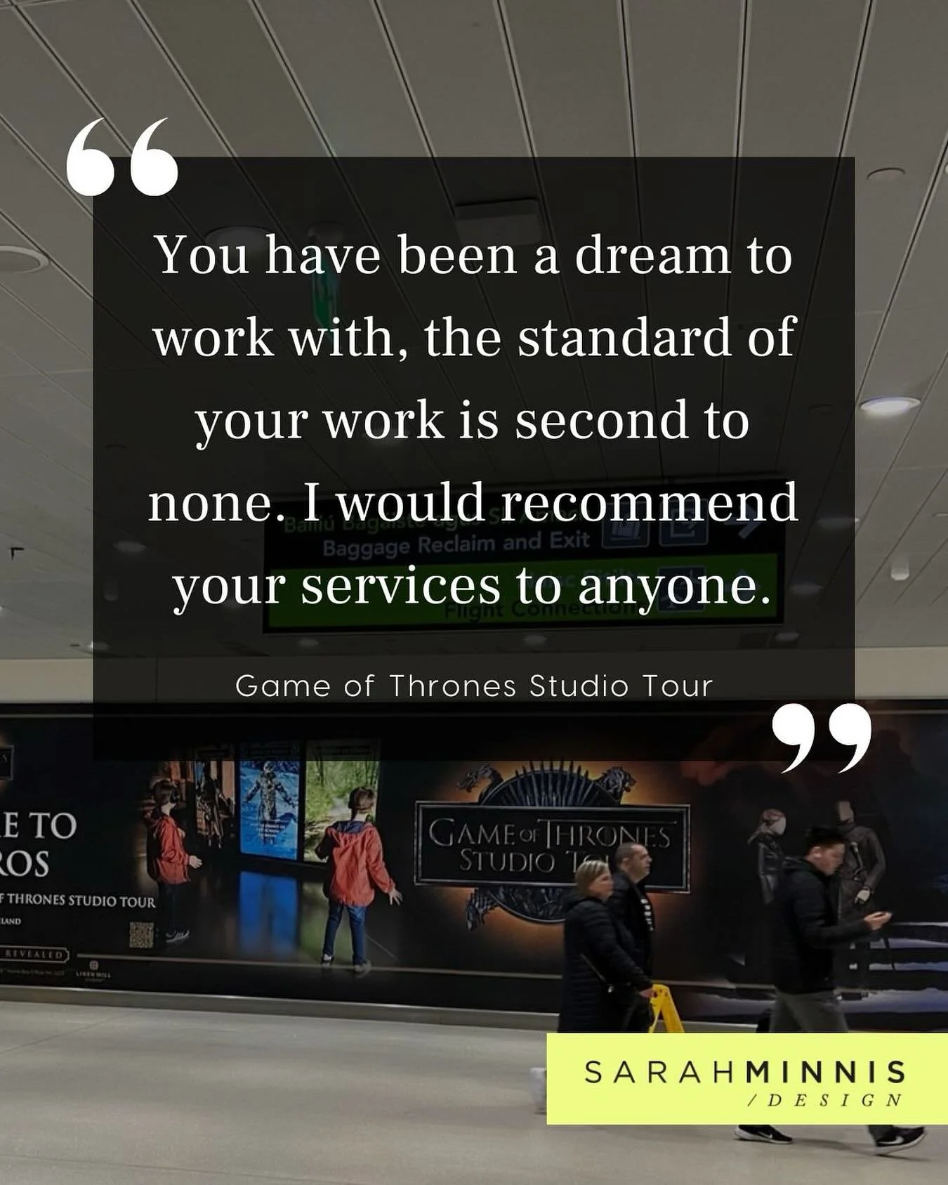POSITIVE CLIENT FEEDBACK&hellip; view this project and more at sarahminnis.com  #graphicdesign #outdoordesign #advertisingdesign #sarahminnisdesign #graphicdesignbelfast #smallbusinessni