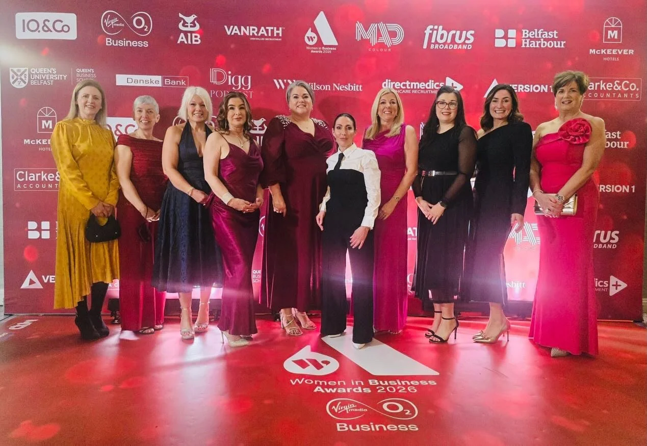 Thank you @iqandco @mortgageiq for inviting me to join them at the @womeninbusinessni awards last night. From the motivating and inspiring speeches from NIs leading women to the fabulous style and glamour of the night, it really was some celebration!