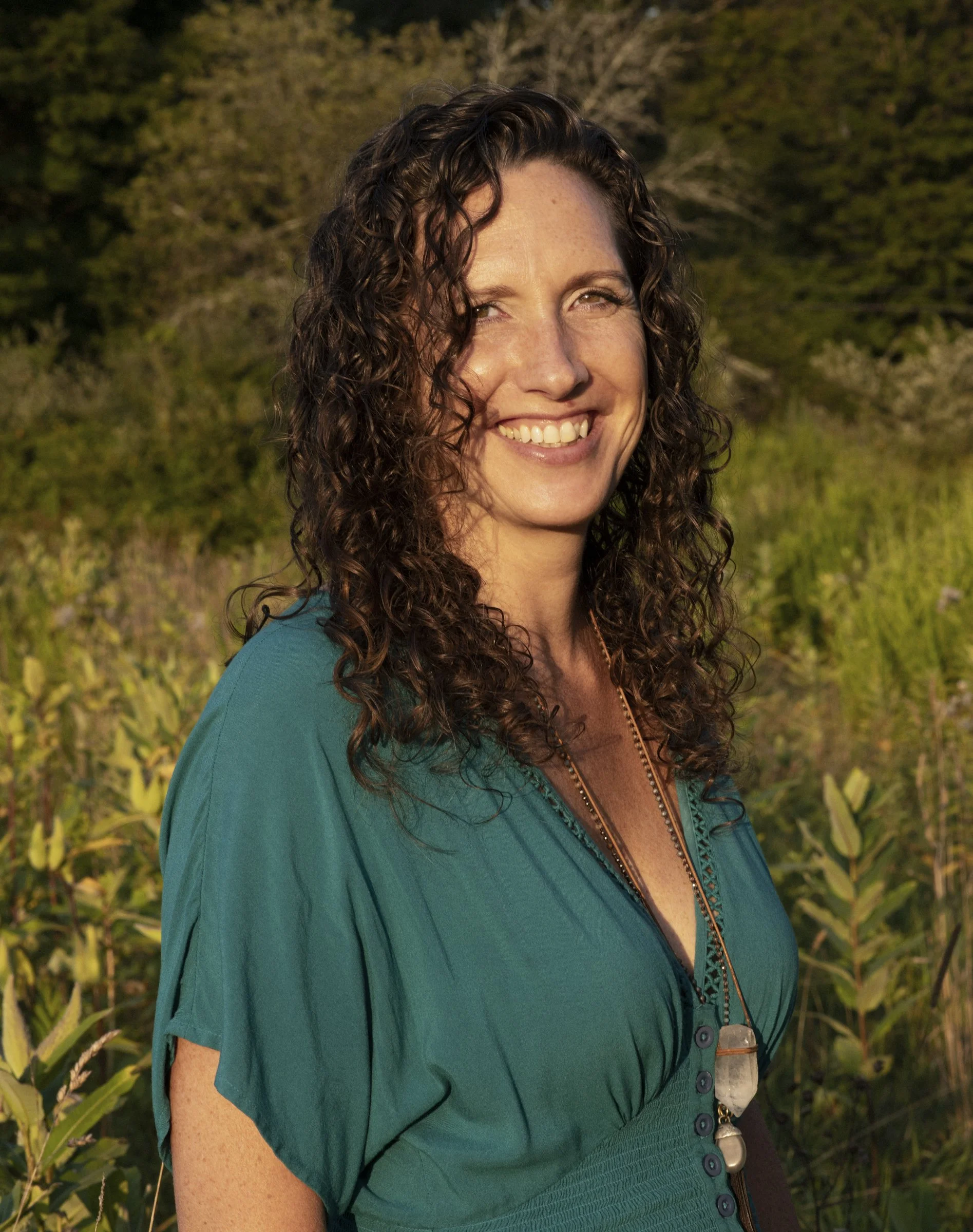 Picture of Emily Barzin, an Integrated Energy Therapist practicing in Woodstock, NY.  IET is a hands-on healing therapy system and is a safe and gentle way of releasing energy blockages that can cause imbalance and disease in the body.