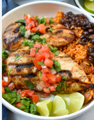 Margarita Grilled Chicken Bowl