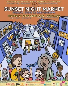 Sunset Night Market - Mid Autumn Moon Festival