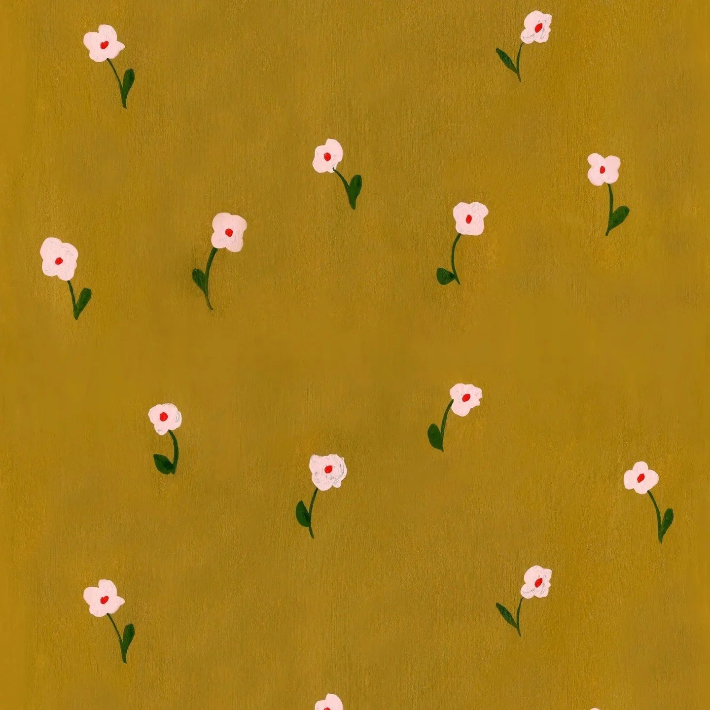 A daily dose of sunshine for the soul. These soft patterns make your home feel alive and help you find peace in the everyday chaos.  #joyfuldesign #textiledesign #wallpaper #homedecor #artistsofinstagram #handmade #uniqueart