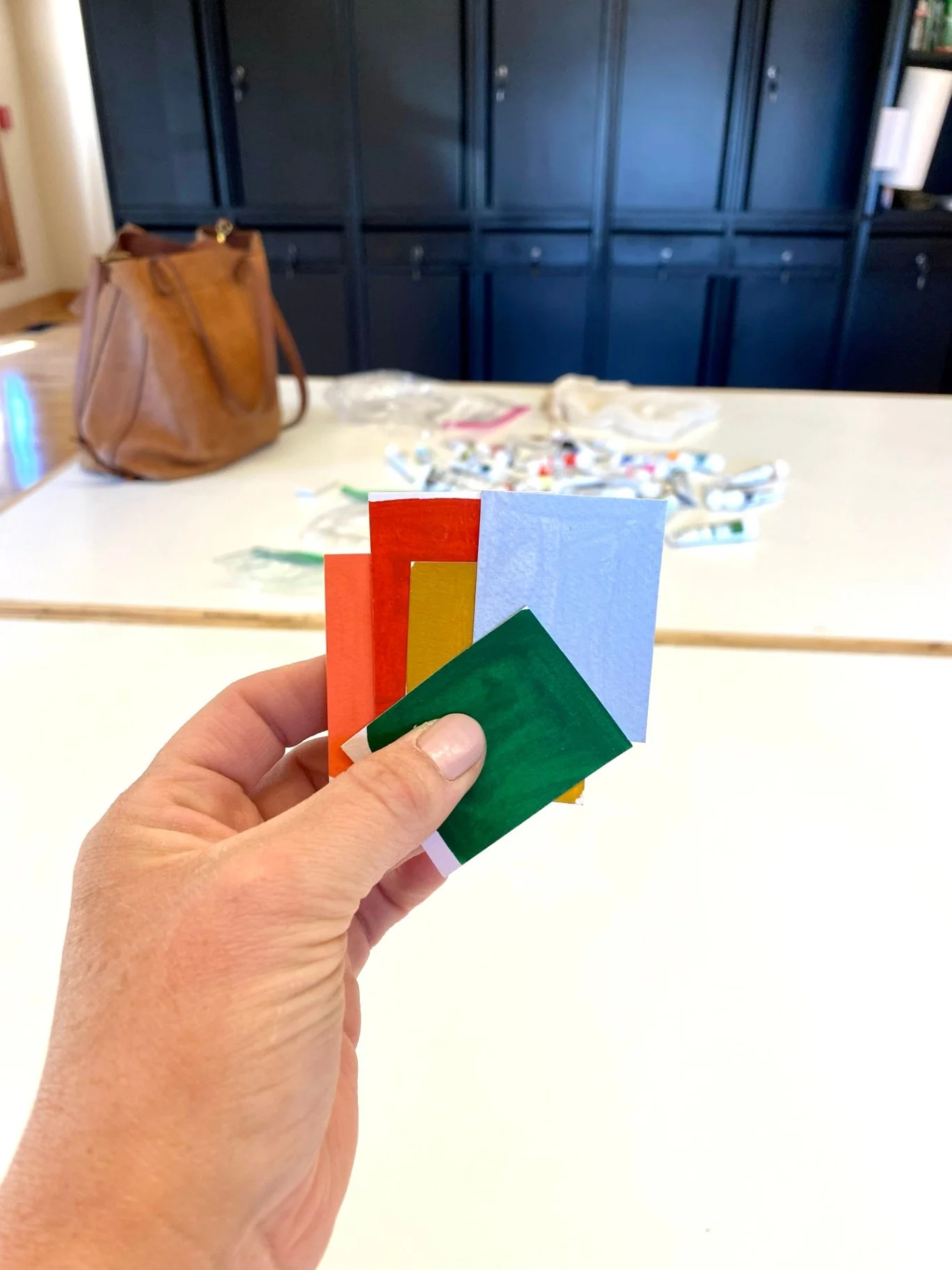 Pastel pink + sunny ochre, leafy green + cobalt blue...there's something about mixing playful nature-inspired hues. My signature color palettes always start with colors that feel alive and a little unexpected. I love watching rooms transform with the