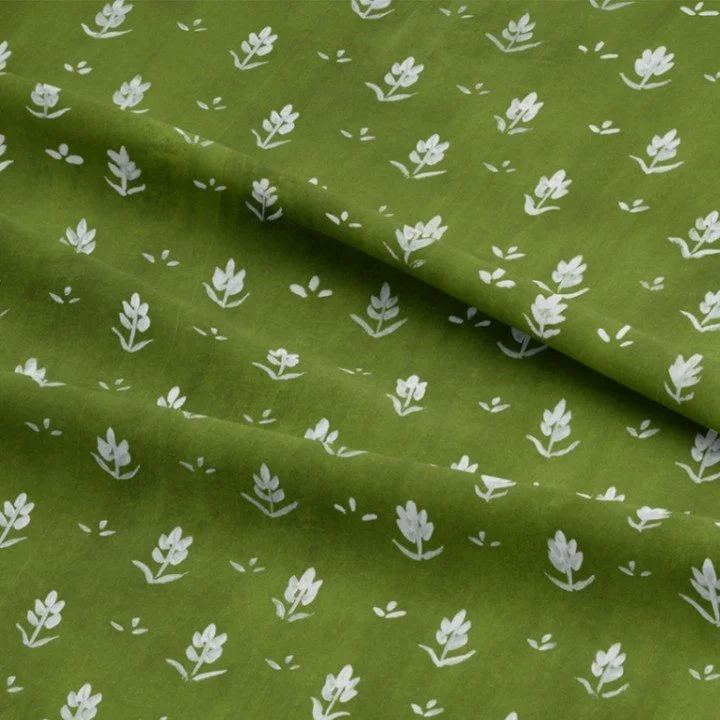 I love how digital pigment printing lets me bring hand-painted designs to life on textiles and wallpaper with less water, less waste, and a much lighter footprint. The process is gentle on the earth and perfect for making something truly unique.