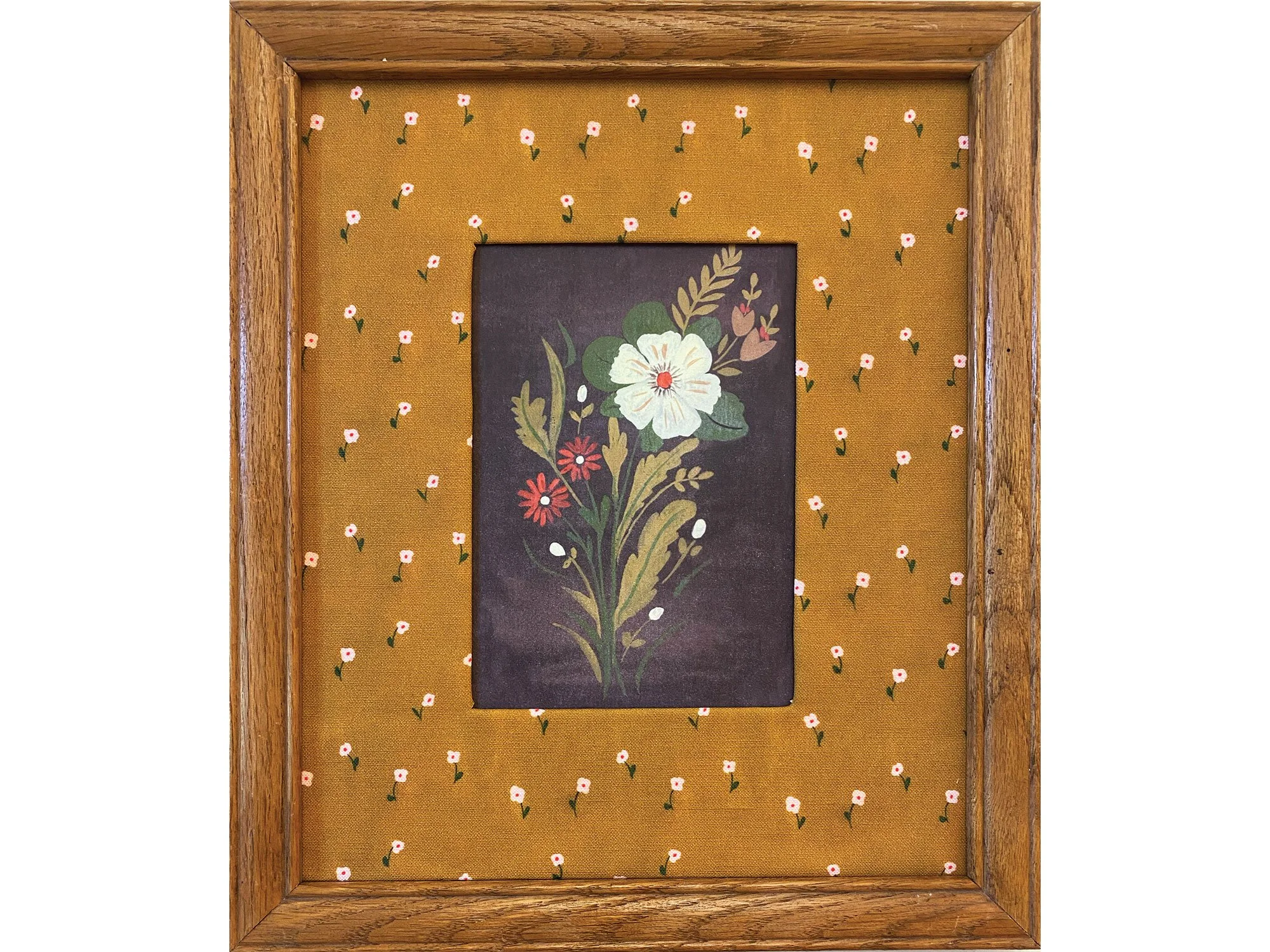 Daisy Floral Print in Bella Fabric Mat