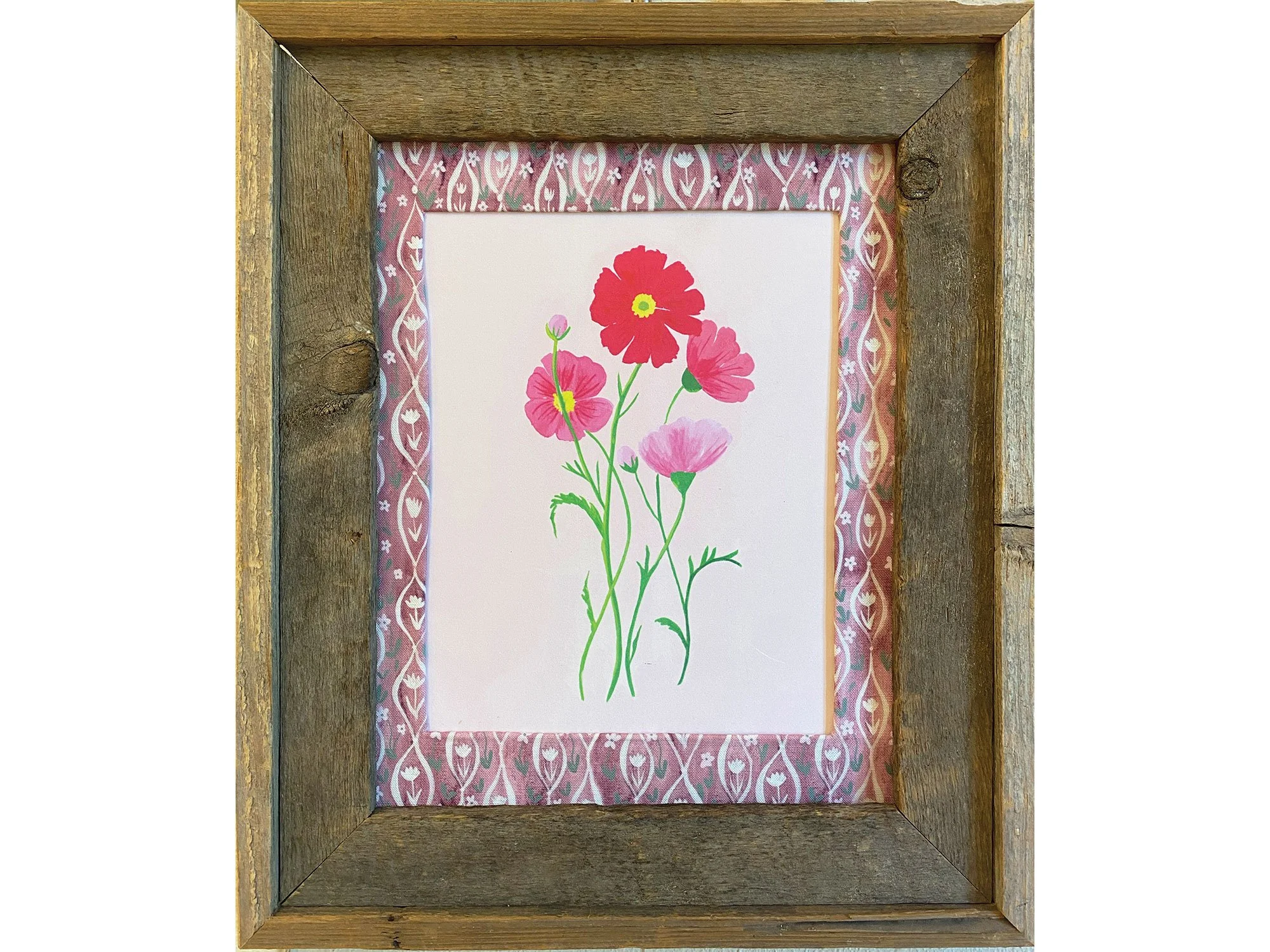 Cosmos Floral Print in Brooke Fabric Mat
