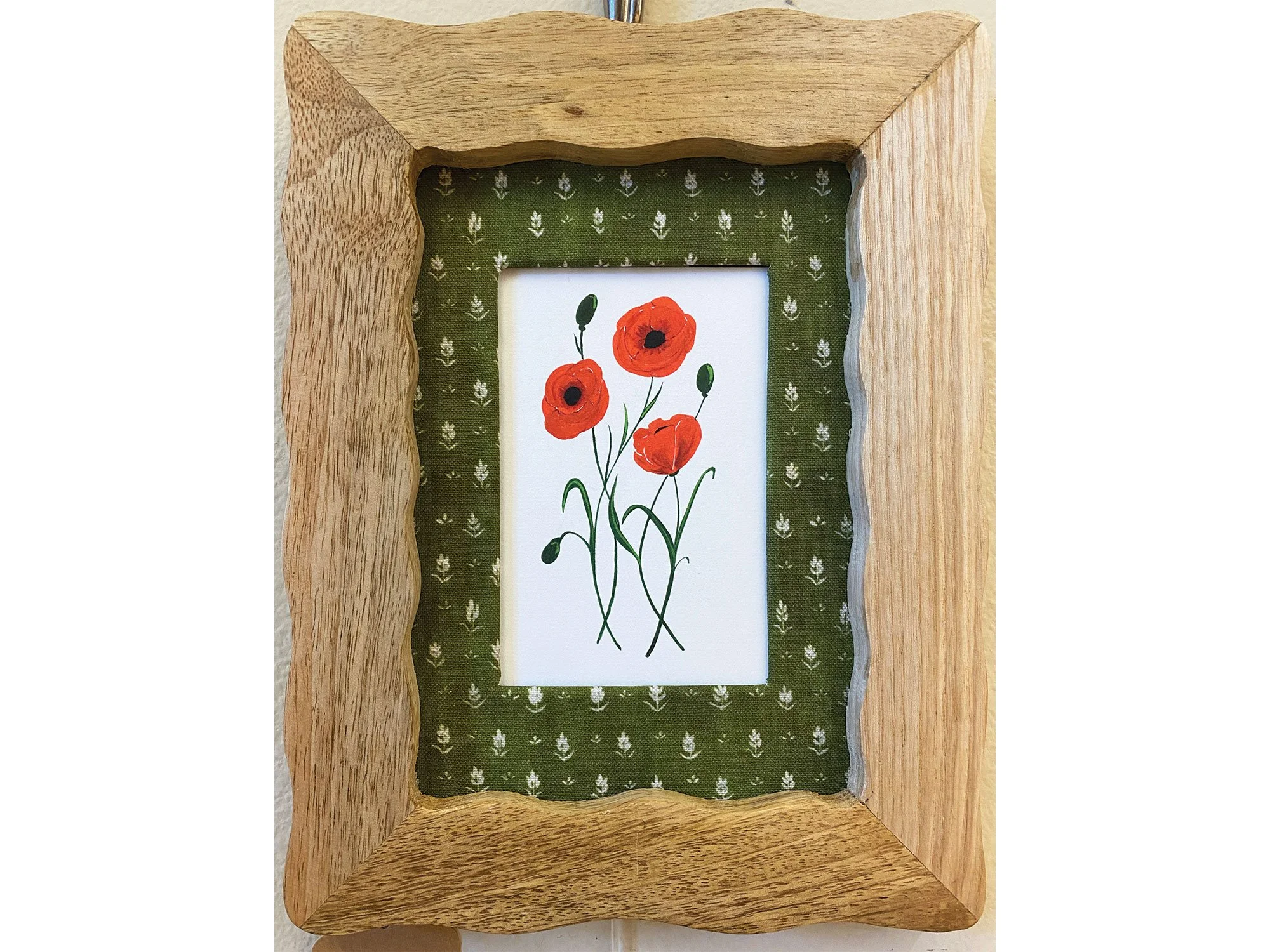 Poppy Print in Lola Fabric Mat