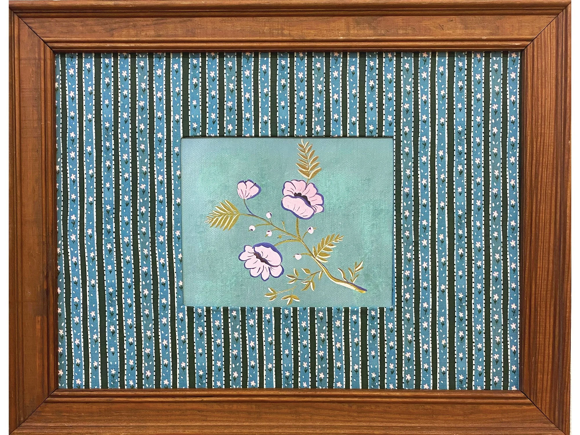 Chinoiserie Print in Marlow Fabric Mat