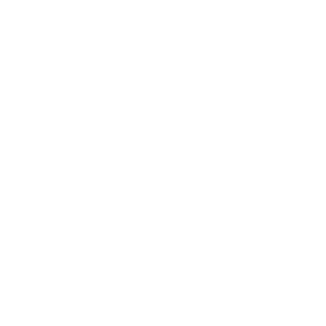 Outline of a star inside a circle, all in white on a black background.