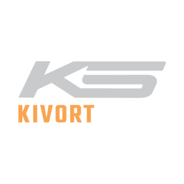 K5 KIVORT logo with gray and orange text.