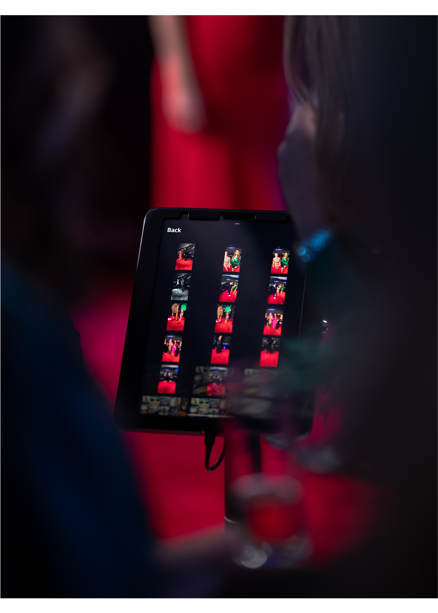 glambot rental instant sharing for luxury bay area events, brand activation, social media, and viral content