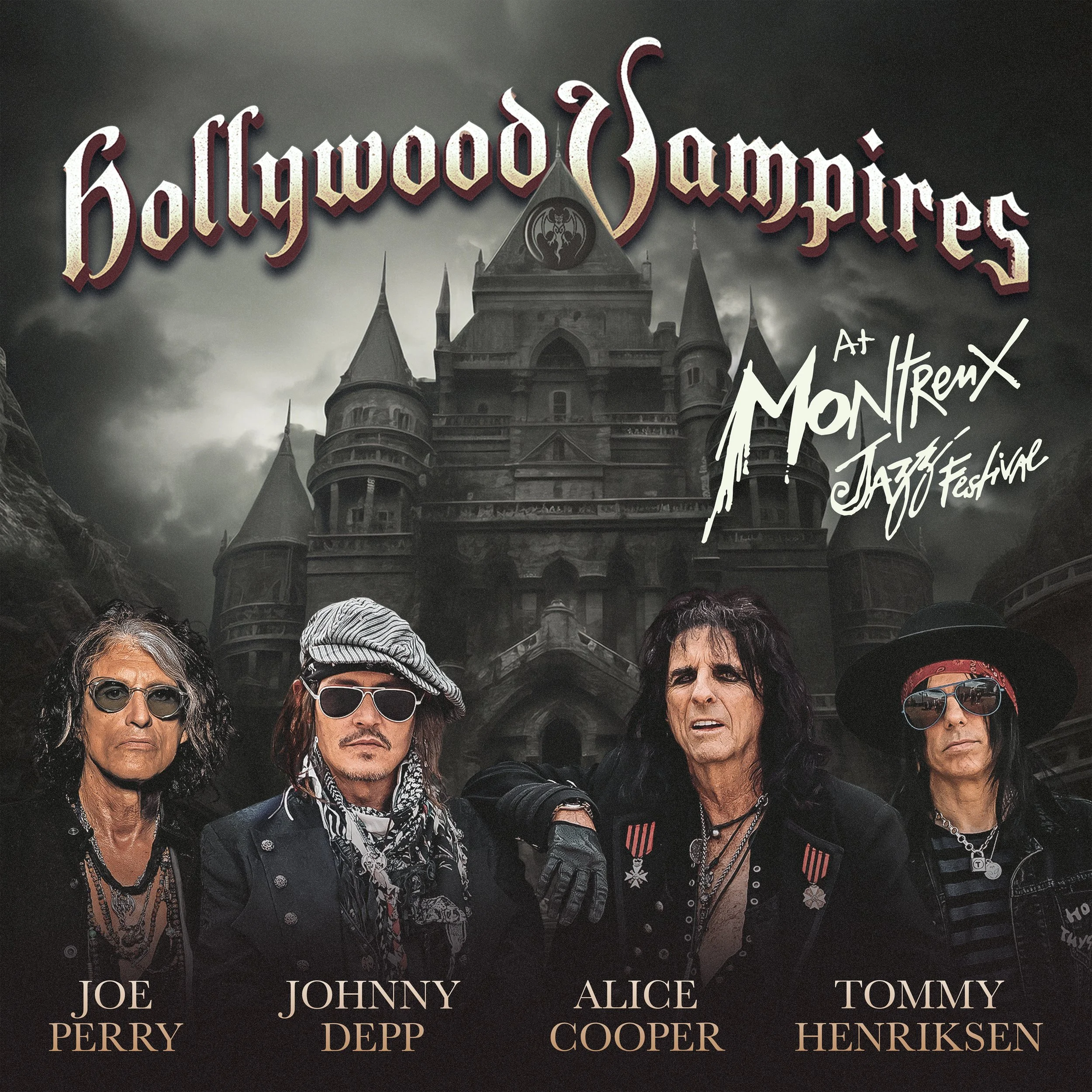 New Live Album! Hollywood Vampires at Montreux Jazz Festival — The