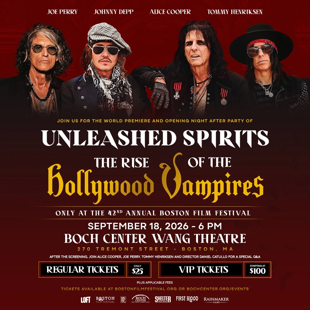 Unleashed Spirits: The Rise of the Hollywood Vampires World Premiere At The Boston Film Festival!