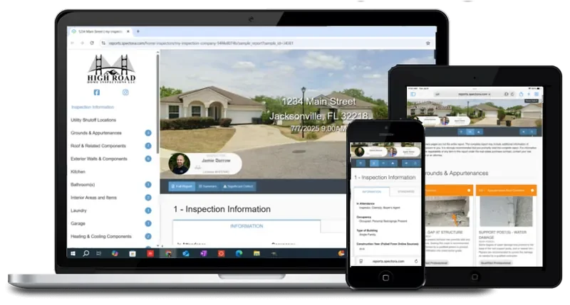 home inspection report