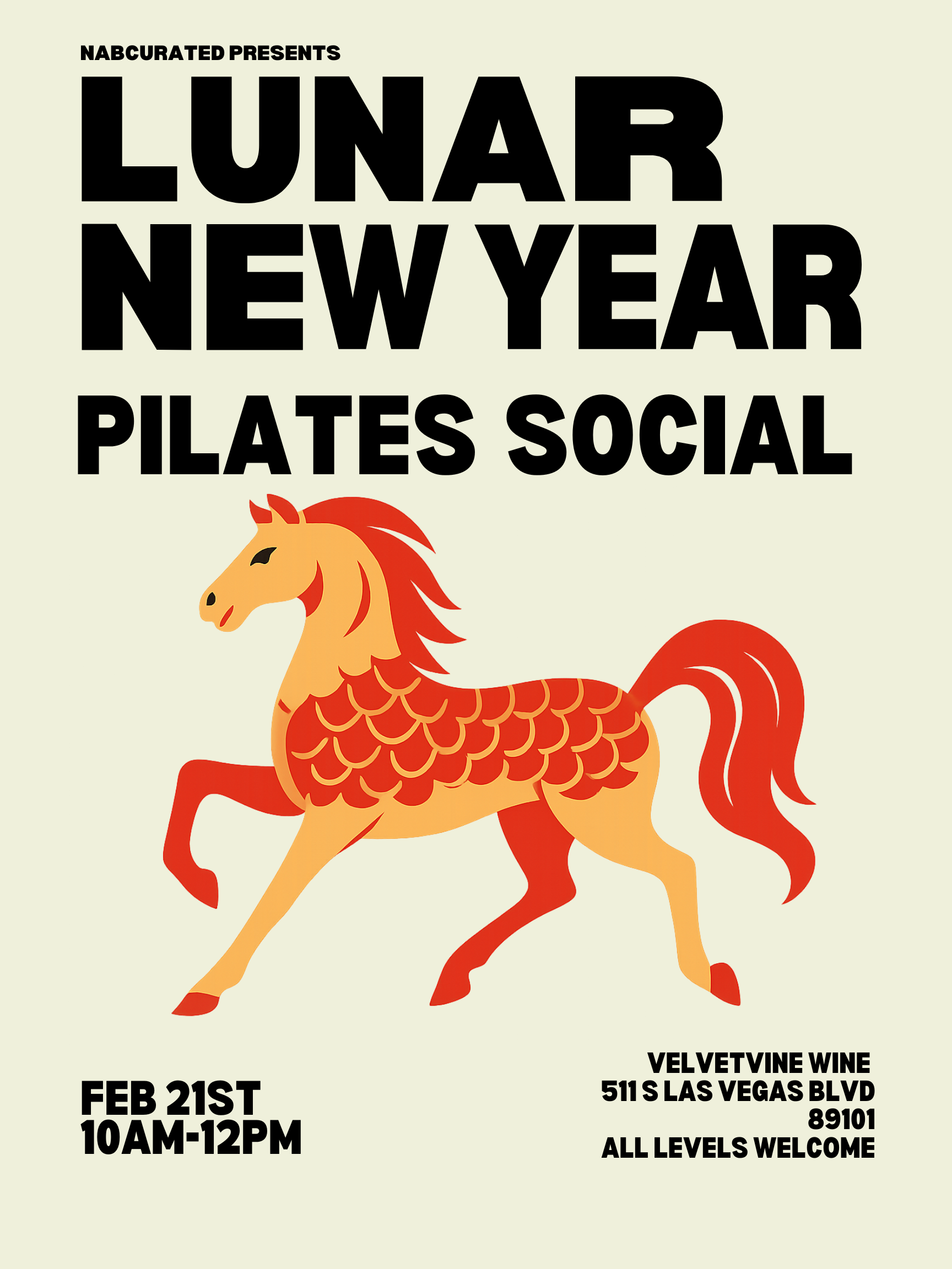Lunar New Year Pilates Social
