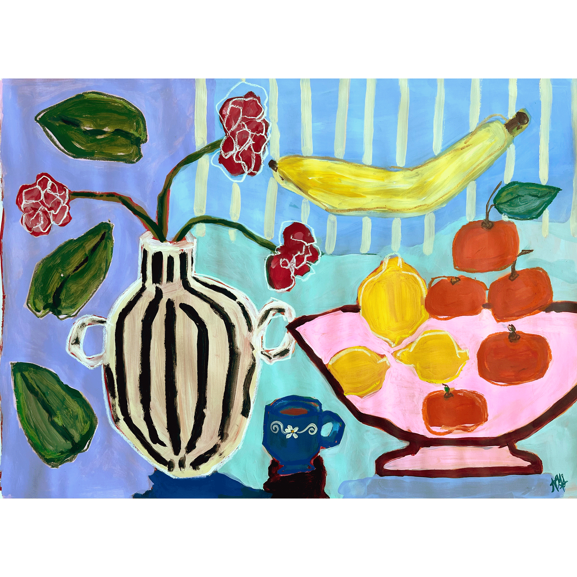 Fruit at a Bed and Breakfast Print
