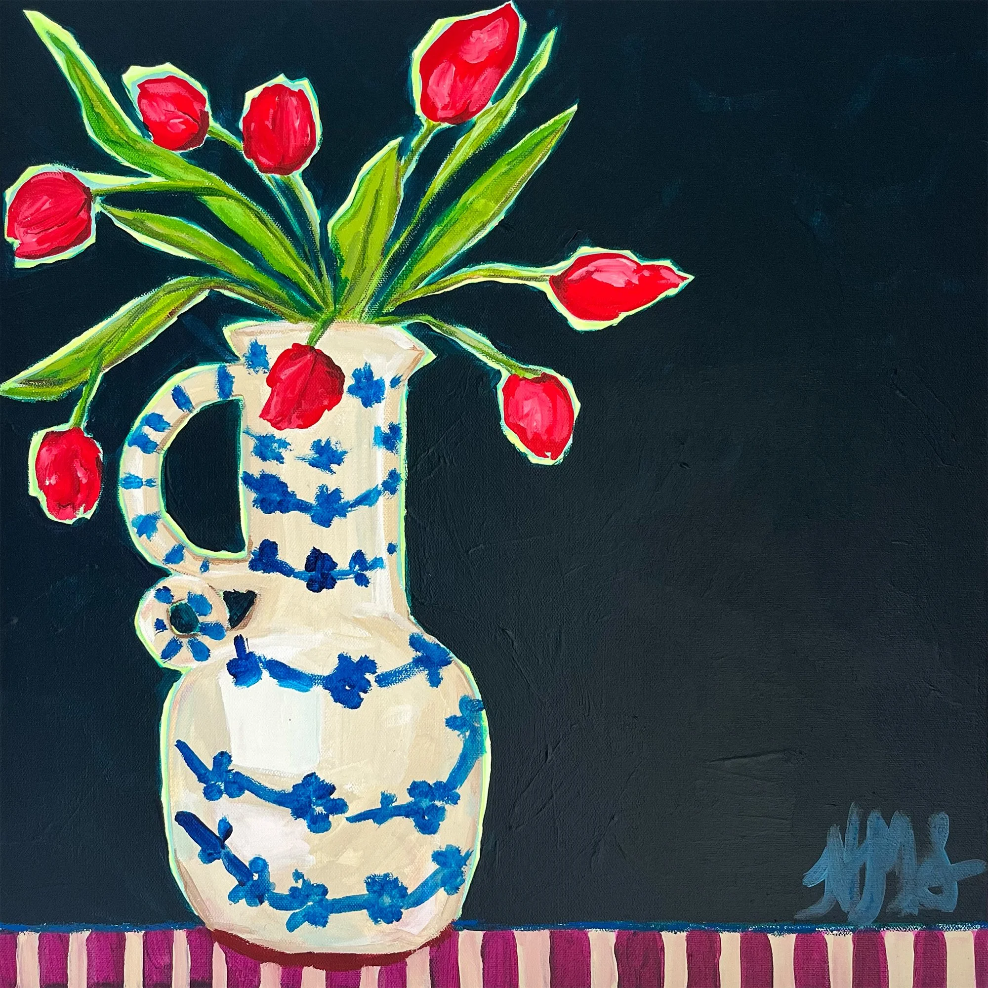 Midnight Tulips