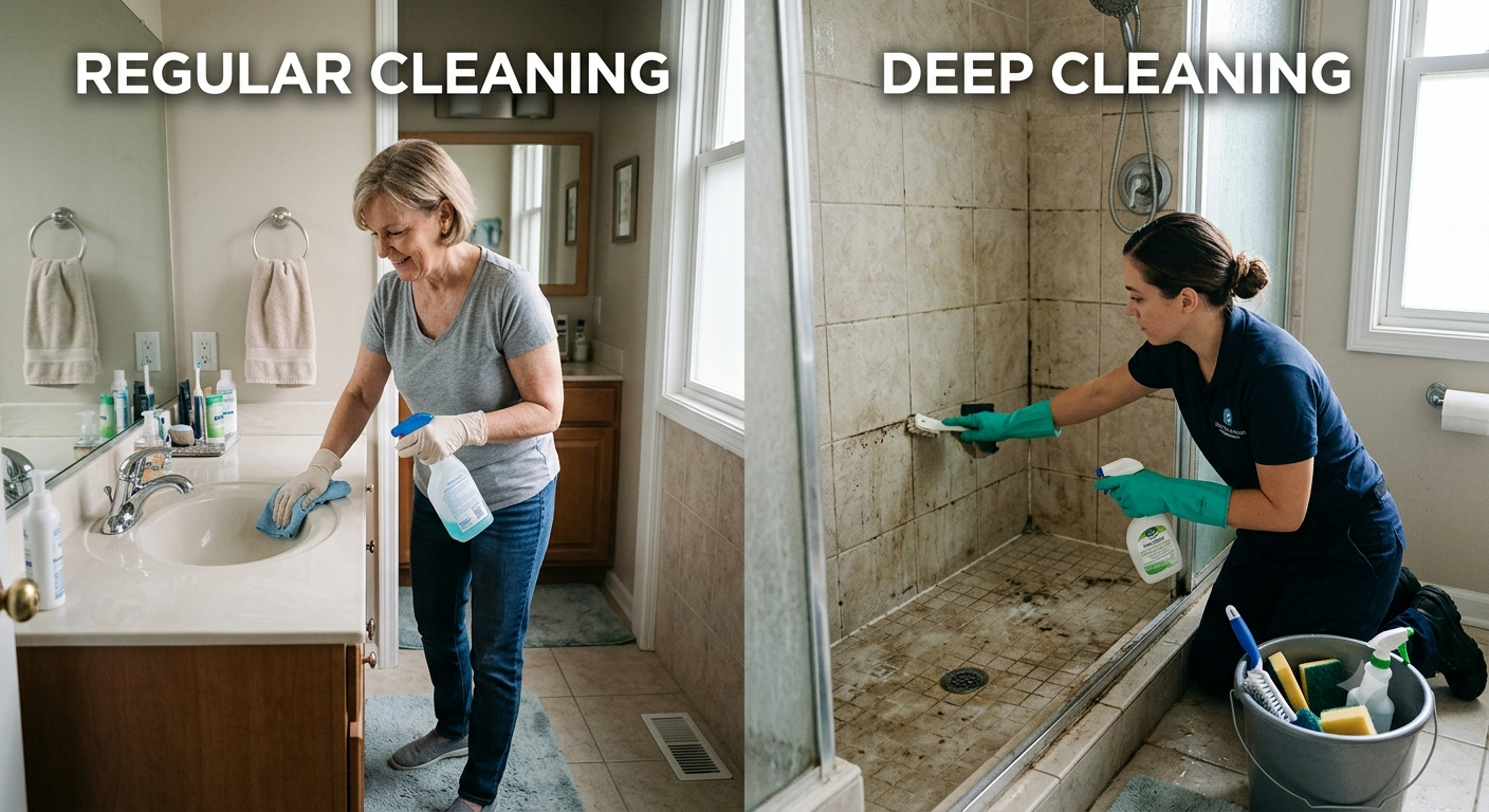 Why Does a Deep Clean Cost More Than Regular House Cleaning?