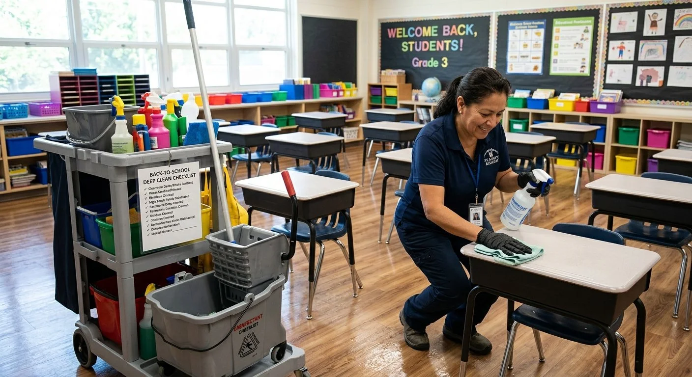 Back-to-School Deep Clean Checklist for Schools and Daycares