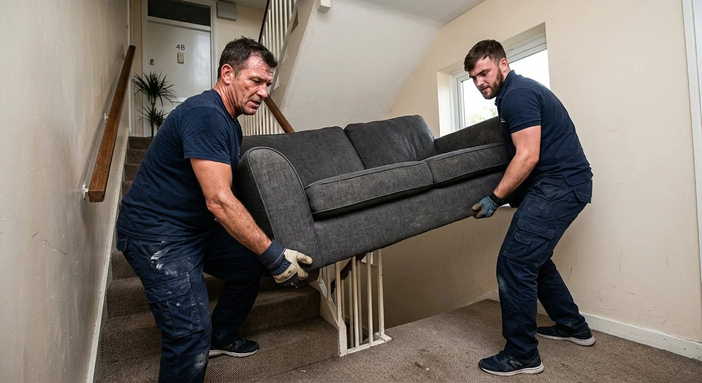 How to Move Heavy Furniture Safely (And When to Stop and Call a Professional)