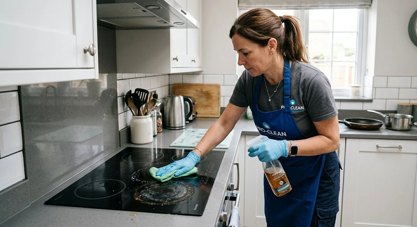 How Professional Cleaners Restore a Hob’s Shine and Function