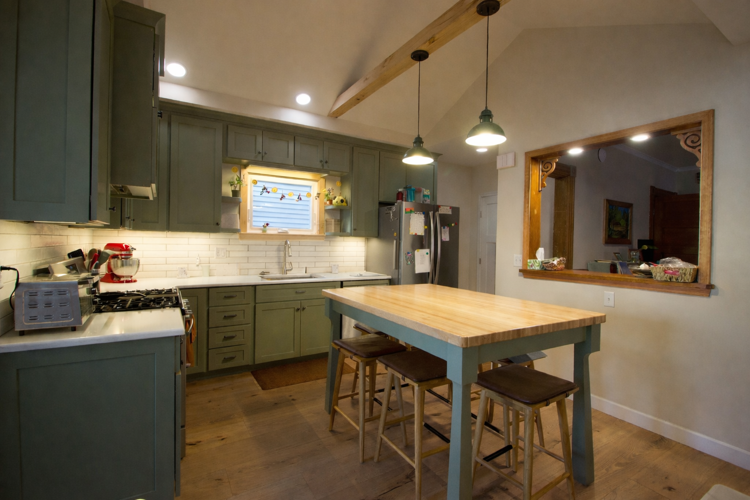 Modern kitchen with wooden accents.png
