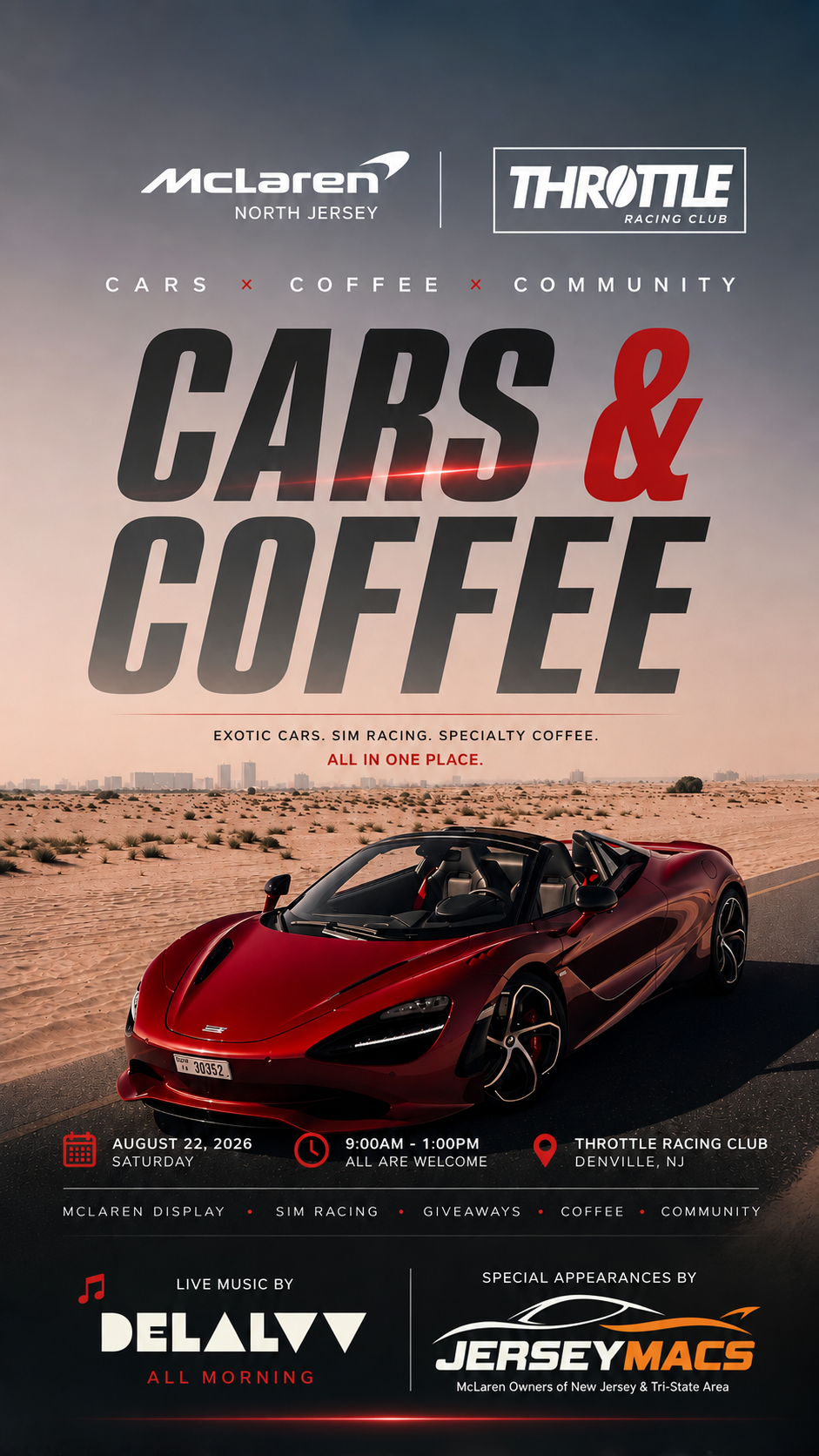 Cars & Coffee: Mclaren Edition