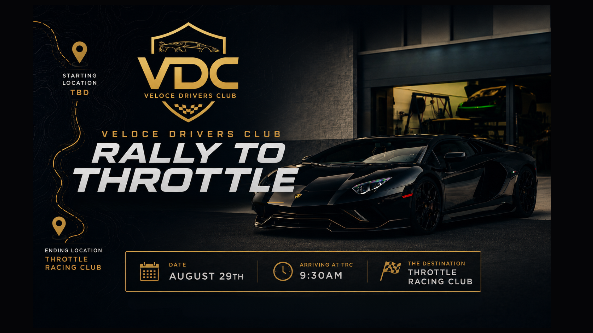 Veloce Drivers Club - Rally to Throttle
