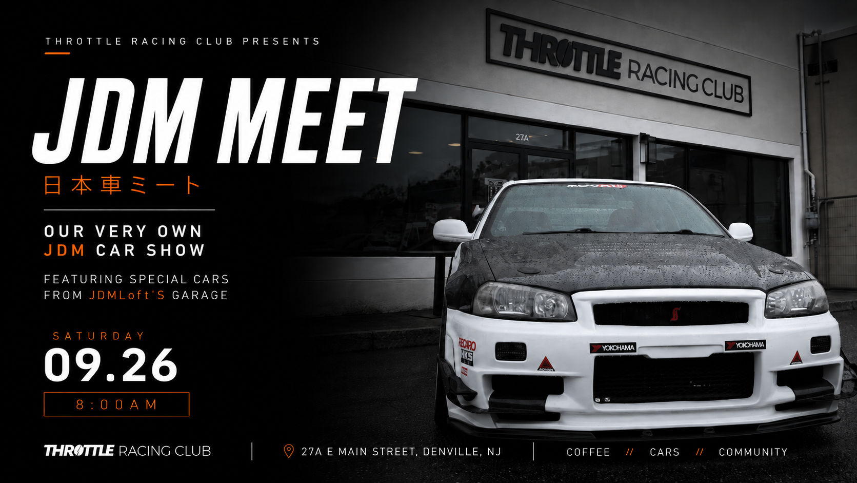 JDM LEGENDS - CARS & COFFEE 