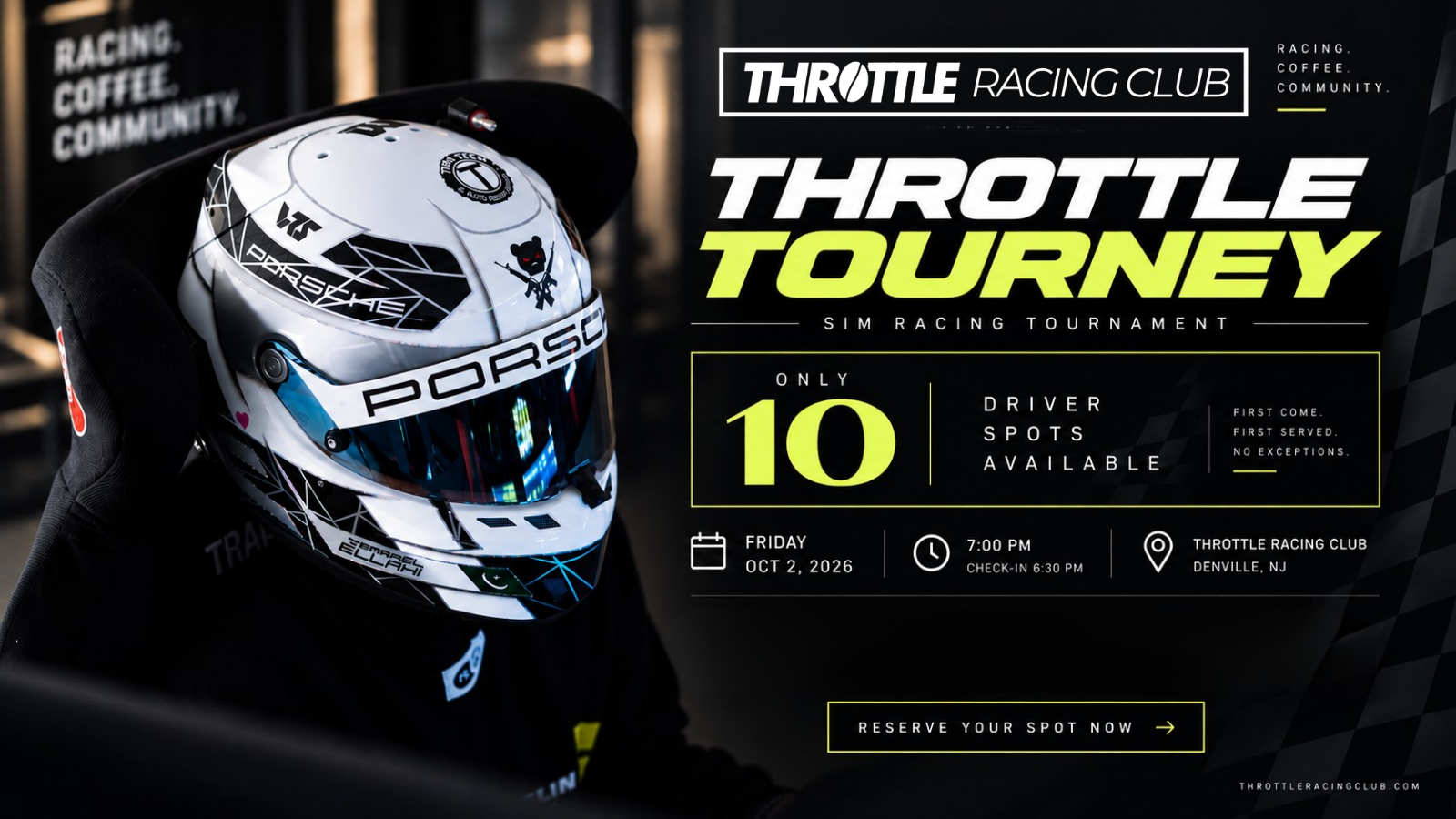 Throttle Tournament Friday