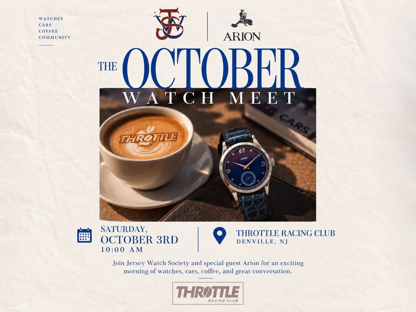 Jersey Watch Society x Throttle 