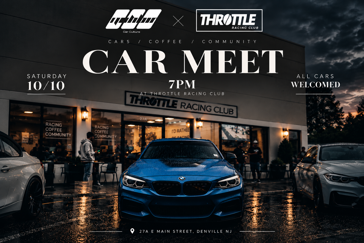 Car Meet - Mobbin x Throttle Racing Club 