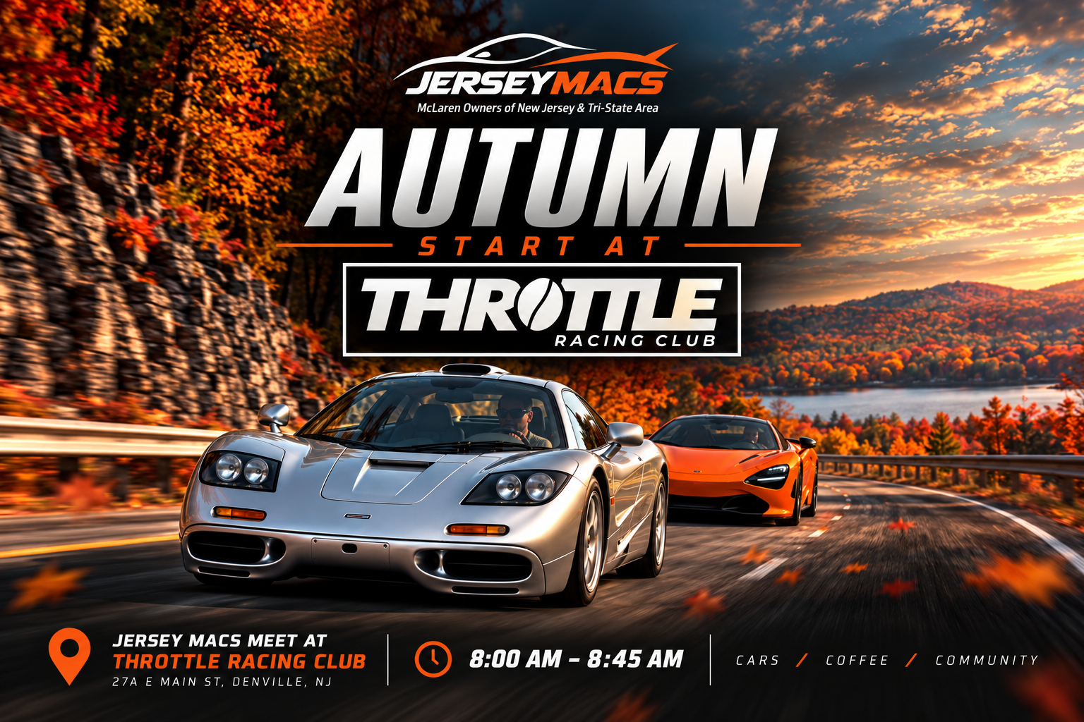 Jersey Macs @ Throttle Racing Club 