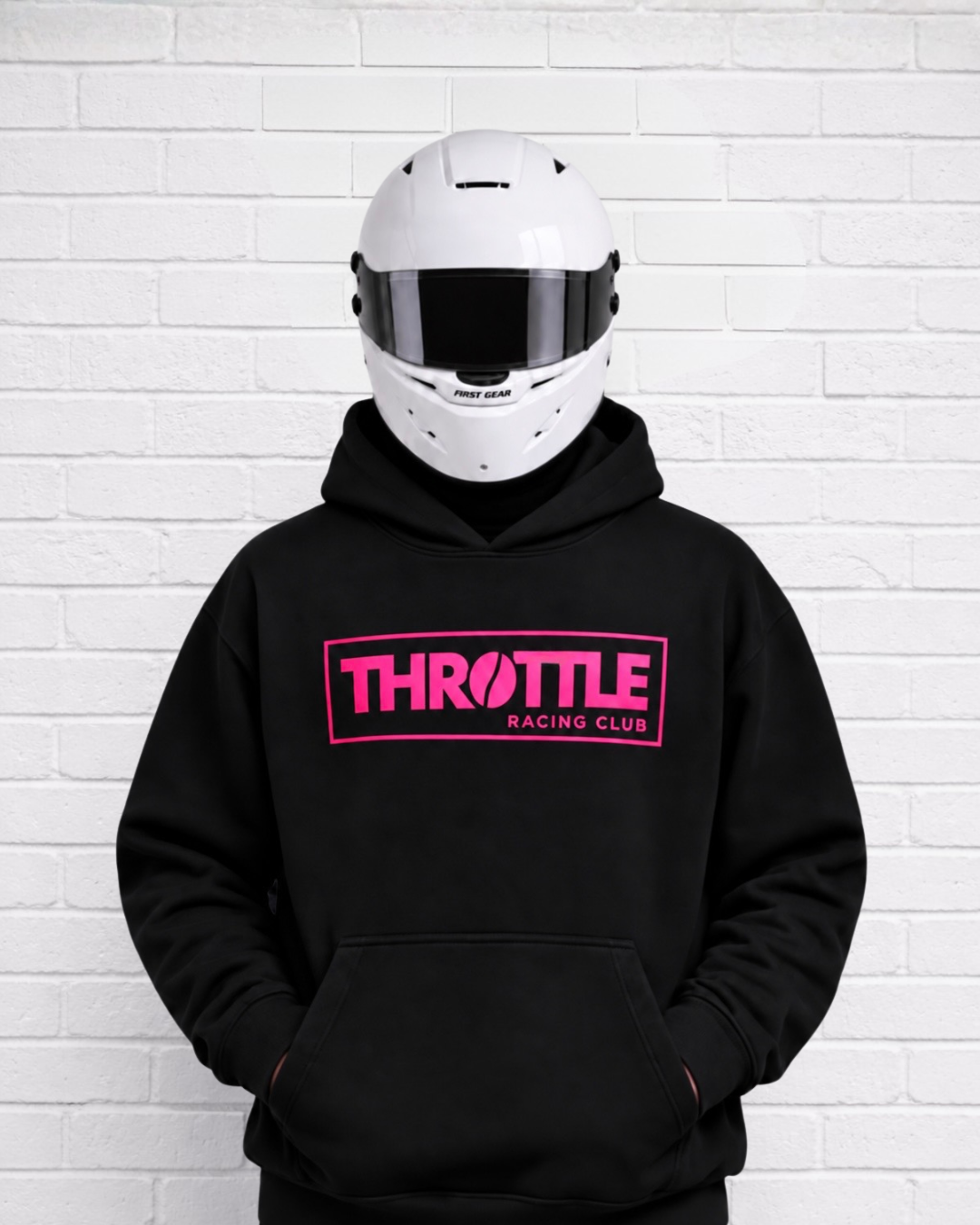THROTTLE Pinkline Hoodie