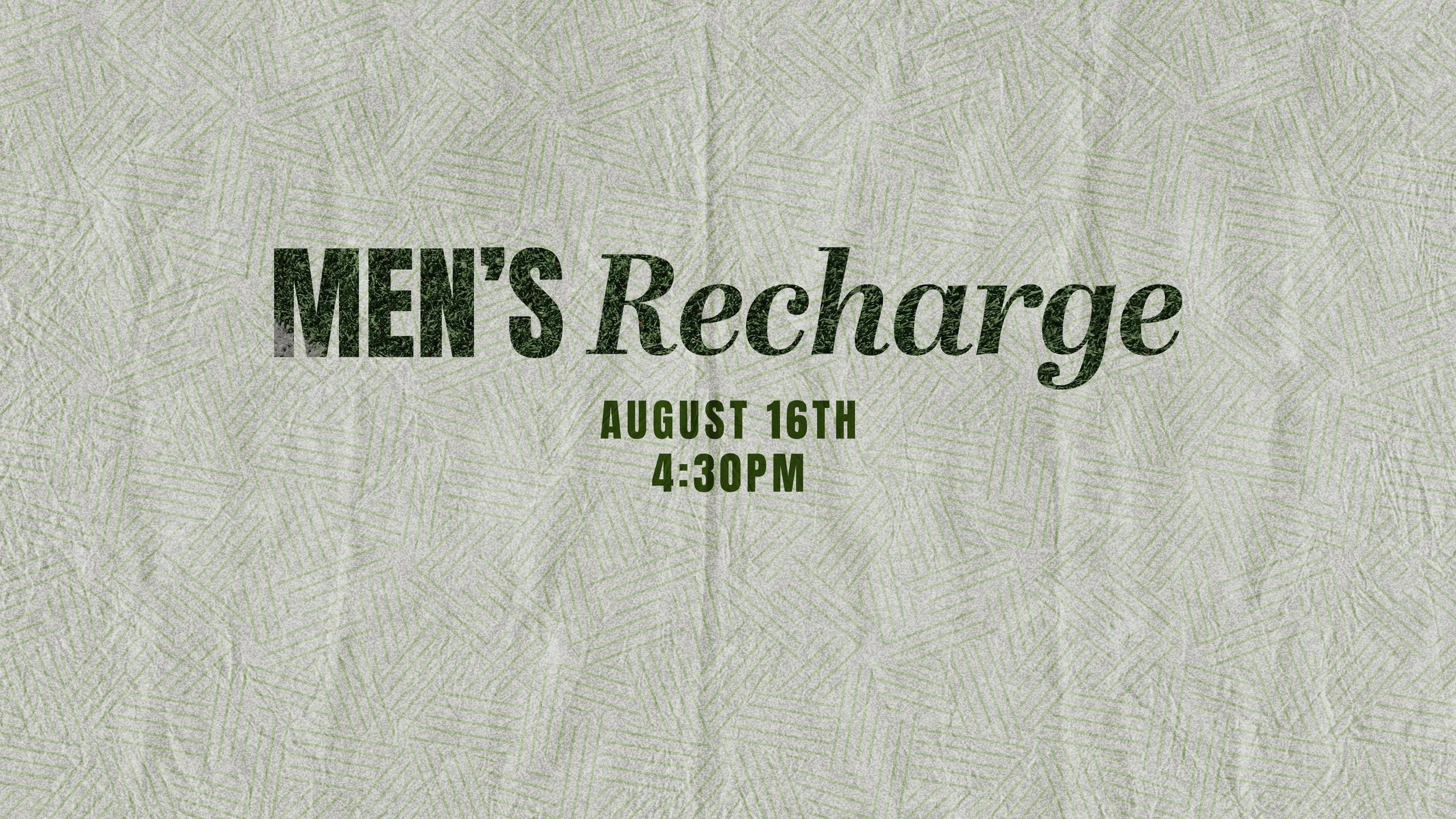 Men's Recharge